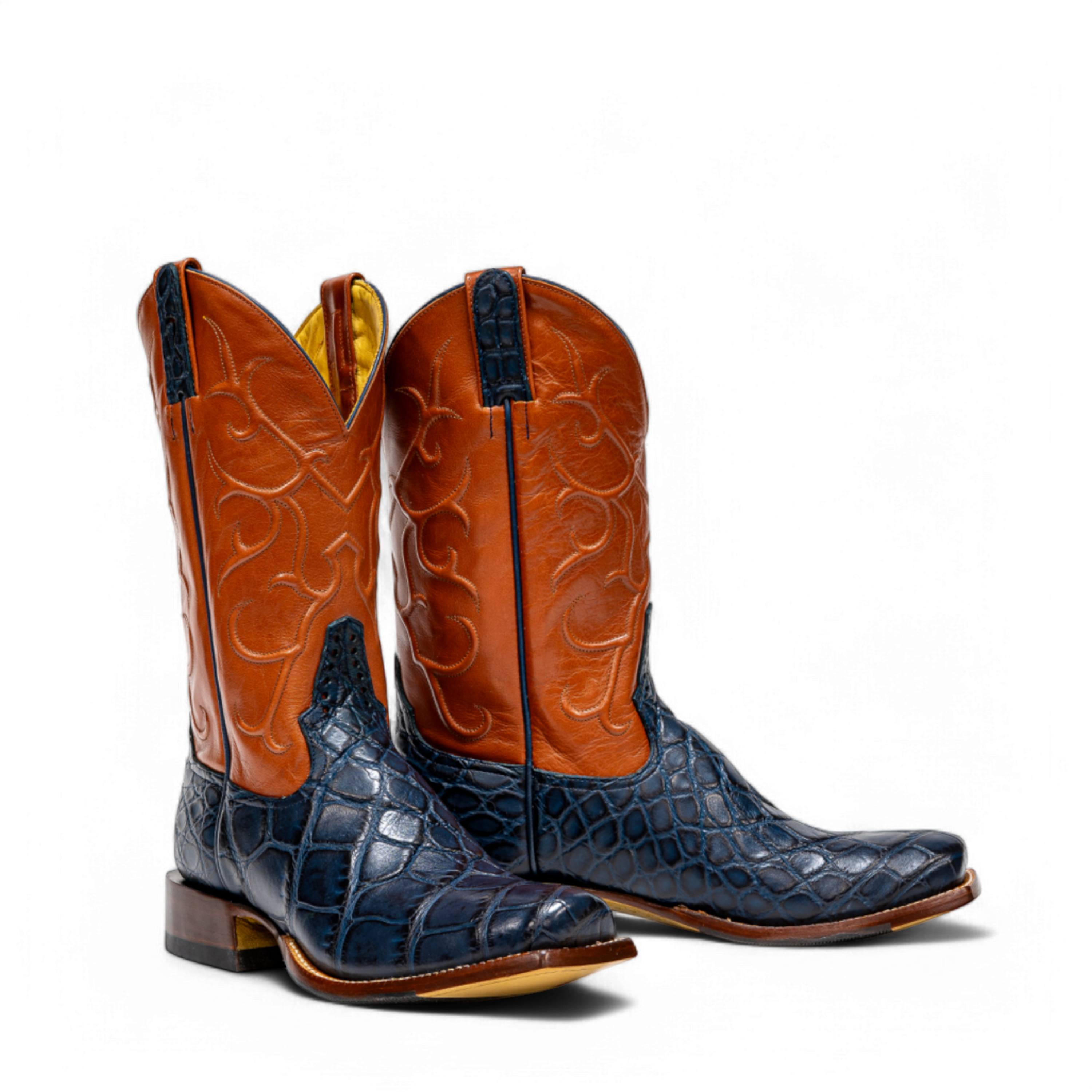 ROD PATRICK 20003 - AMERICAN ALLIGATOR AZUL MASSIA