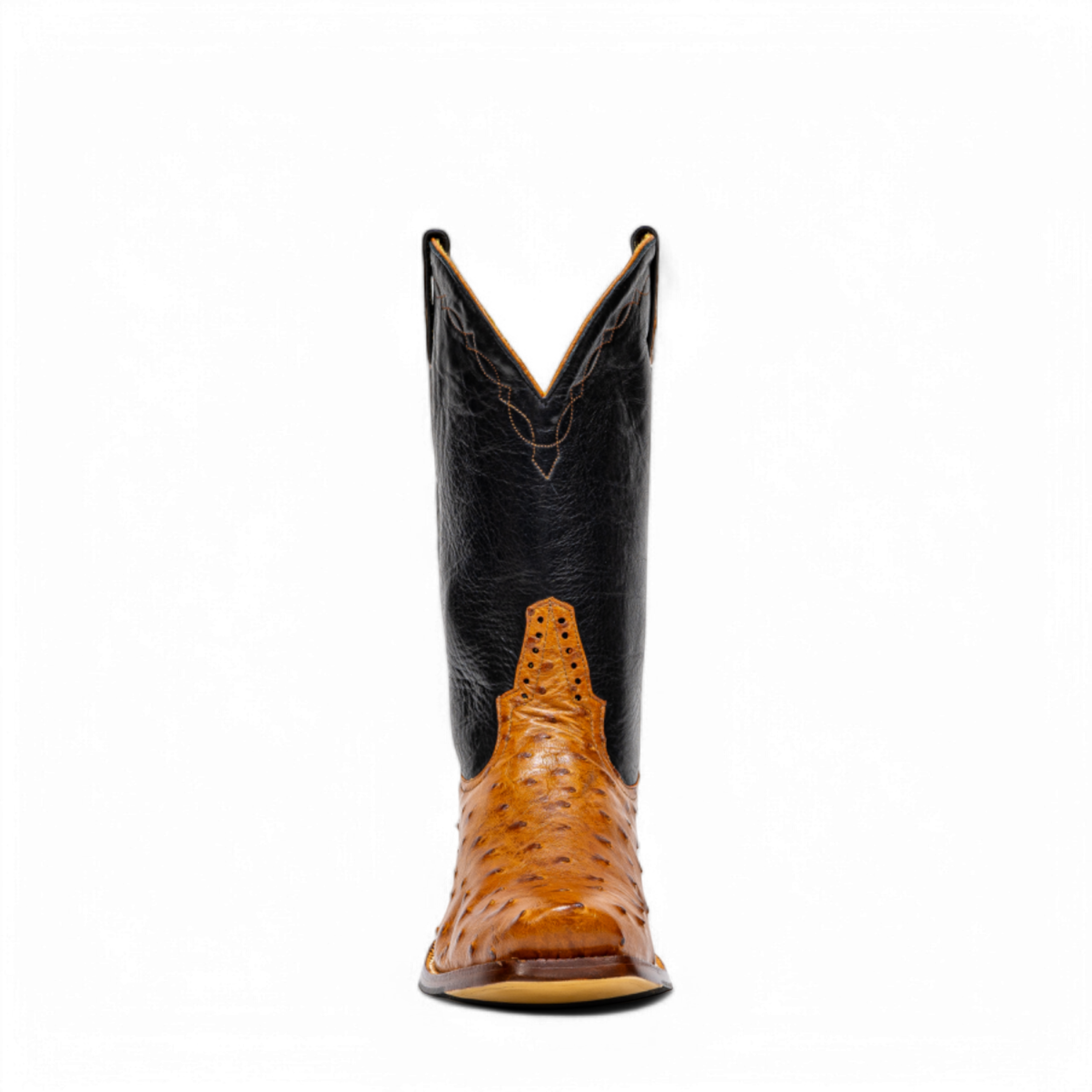 ROD PATRICK RPM186 CC BRANDY FULL QUILL OSTRICH (AA)