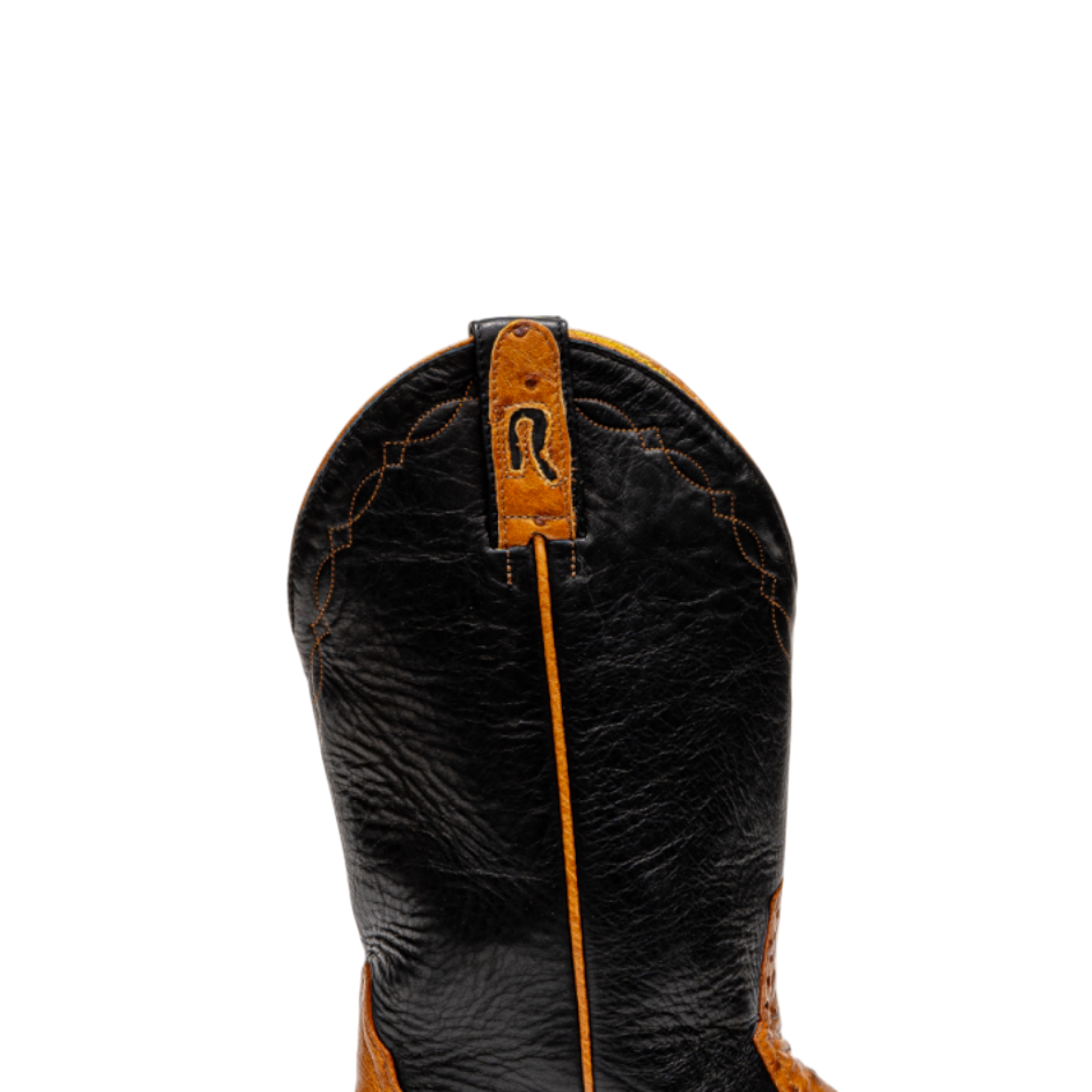 ROD PATRICK RPM186 CC BRANDY FULL QUILL OSTRICH (AA)