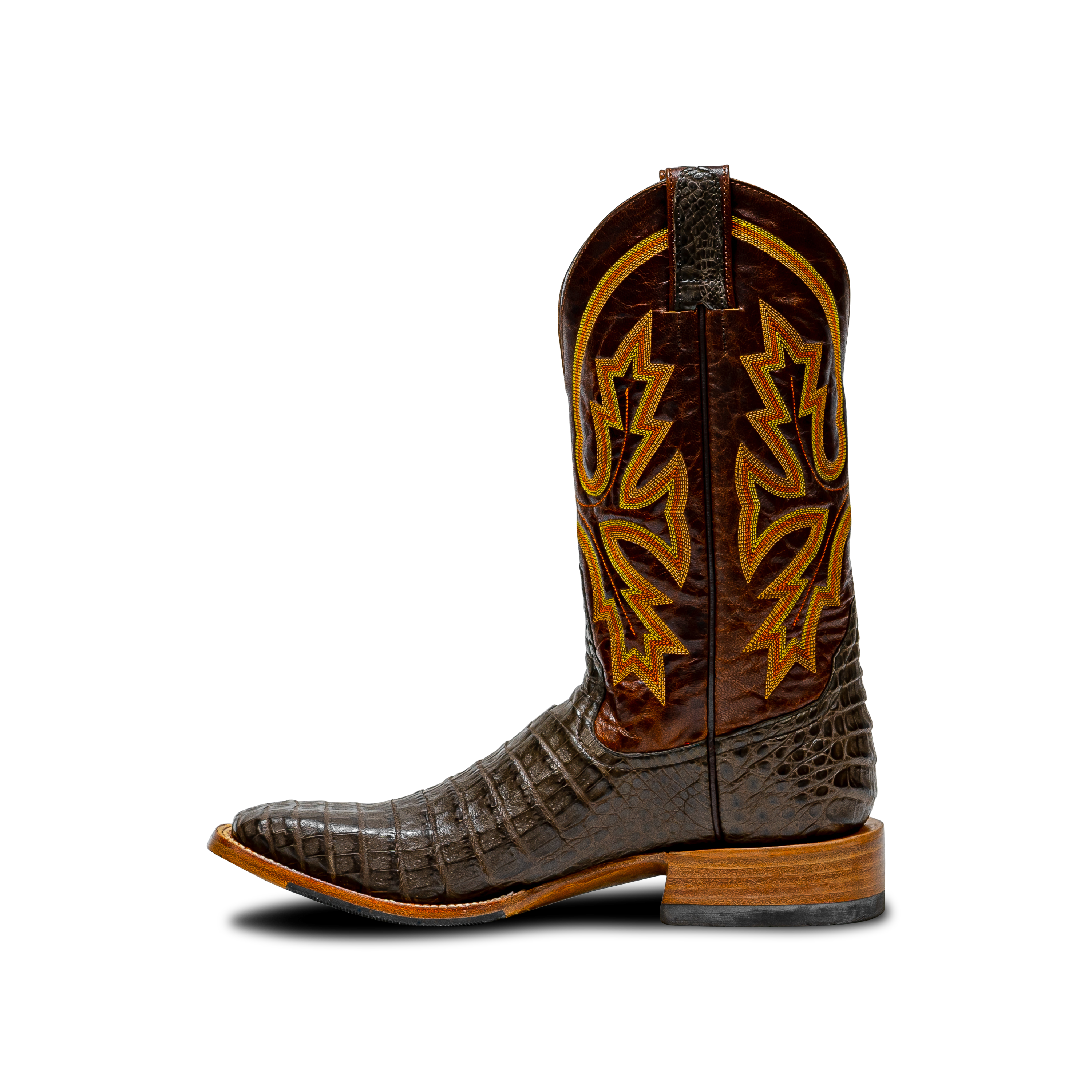 Rod Patrick RPM115 CHOCOLATE CAIMAN BELLY (E)