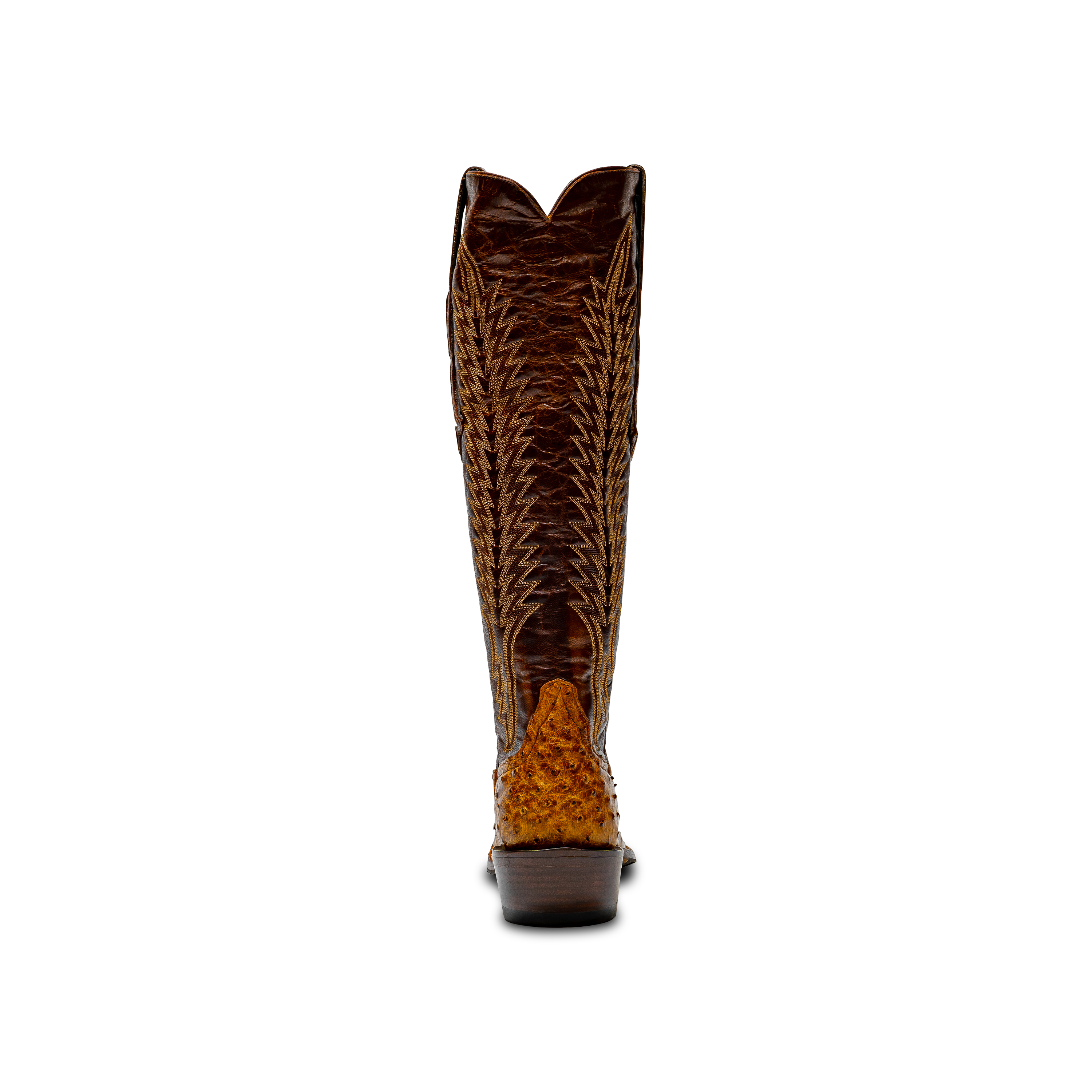 Rod Patrick RPM509 ANTIQUE SADDLE FULL QUILL OSTRICH (C)