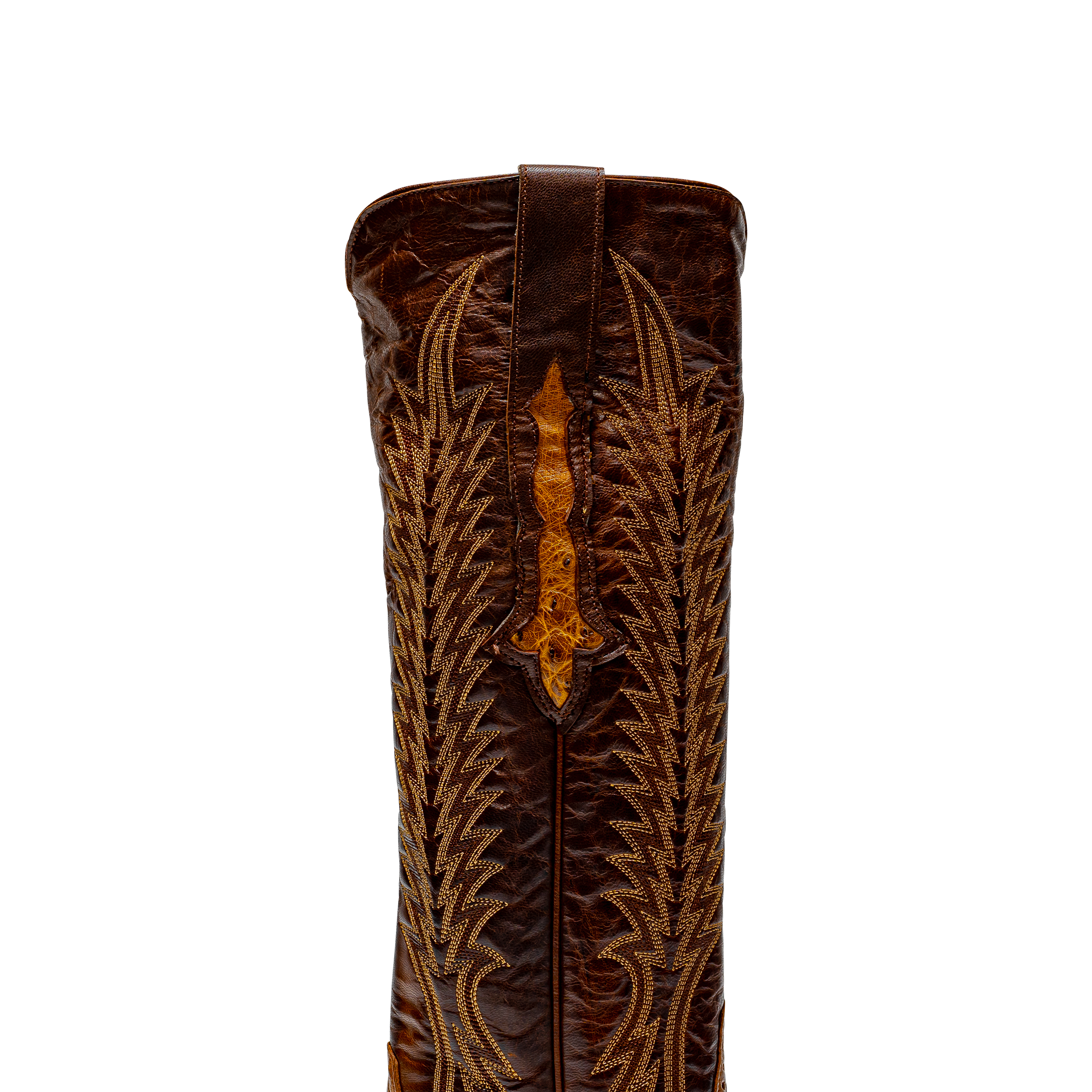 Rod Patrick RPM509 ANTIQUE SADDLE FULL QUILL OSTRICH (A)