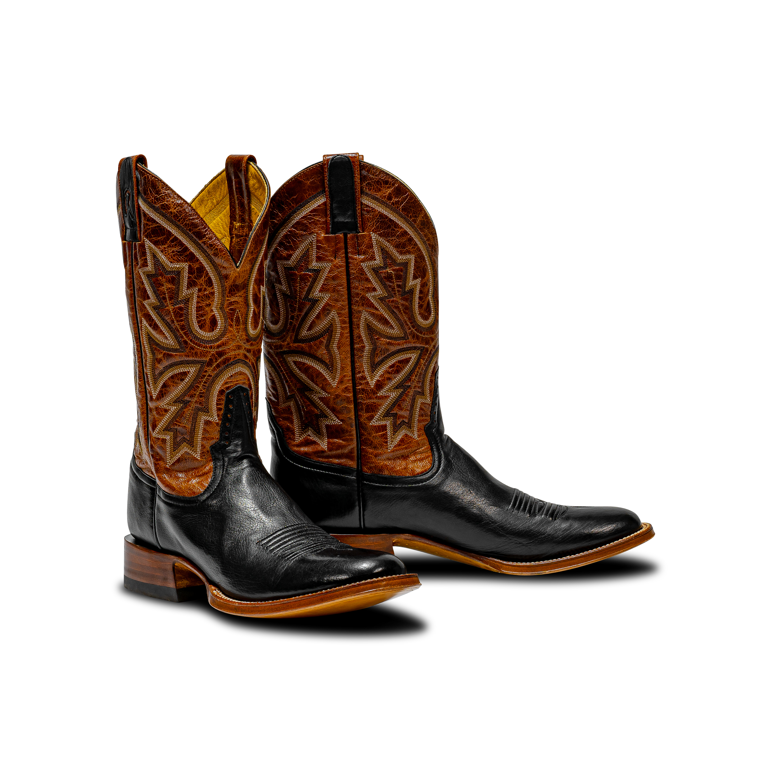 Rod Patrick RPM126 BLACK FLORENCE CALF (AA)
