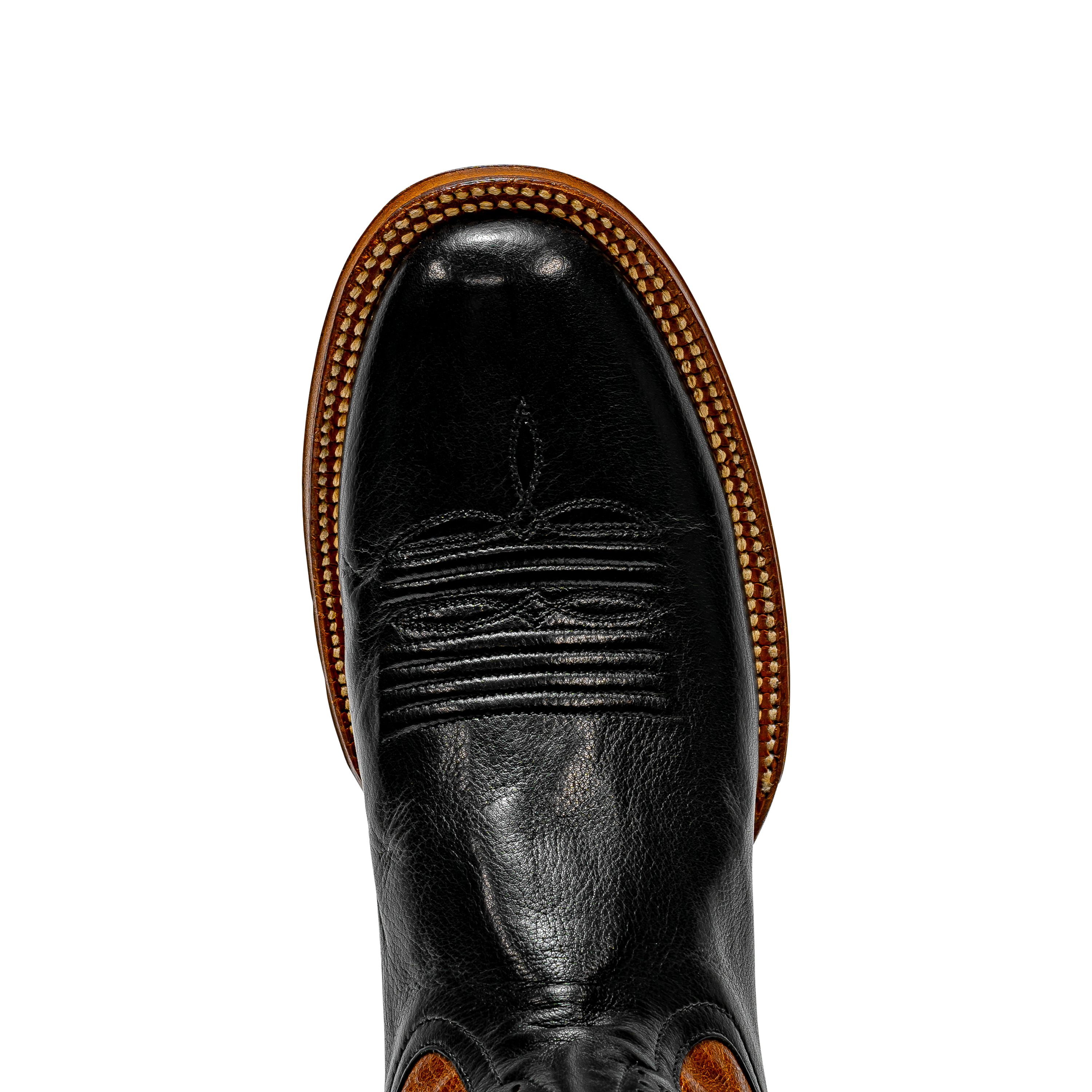 Rod Patrick RPM126 BLACK FLORENCE CALF (D)