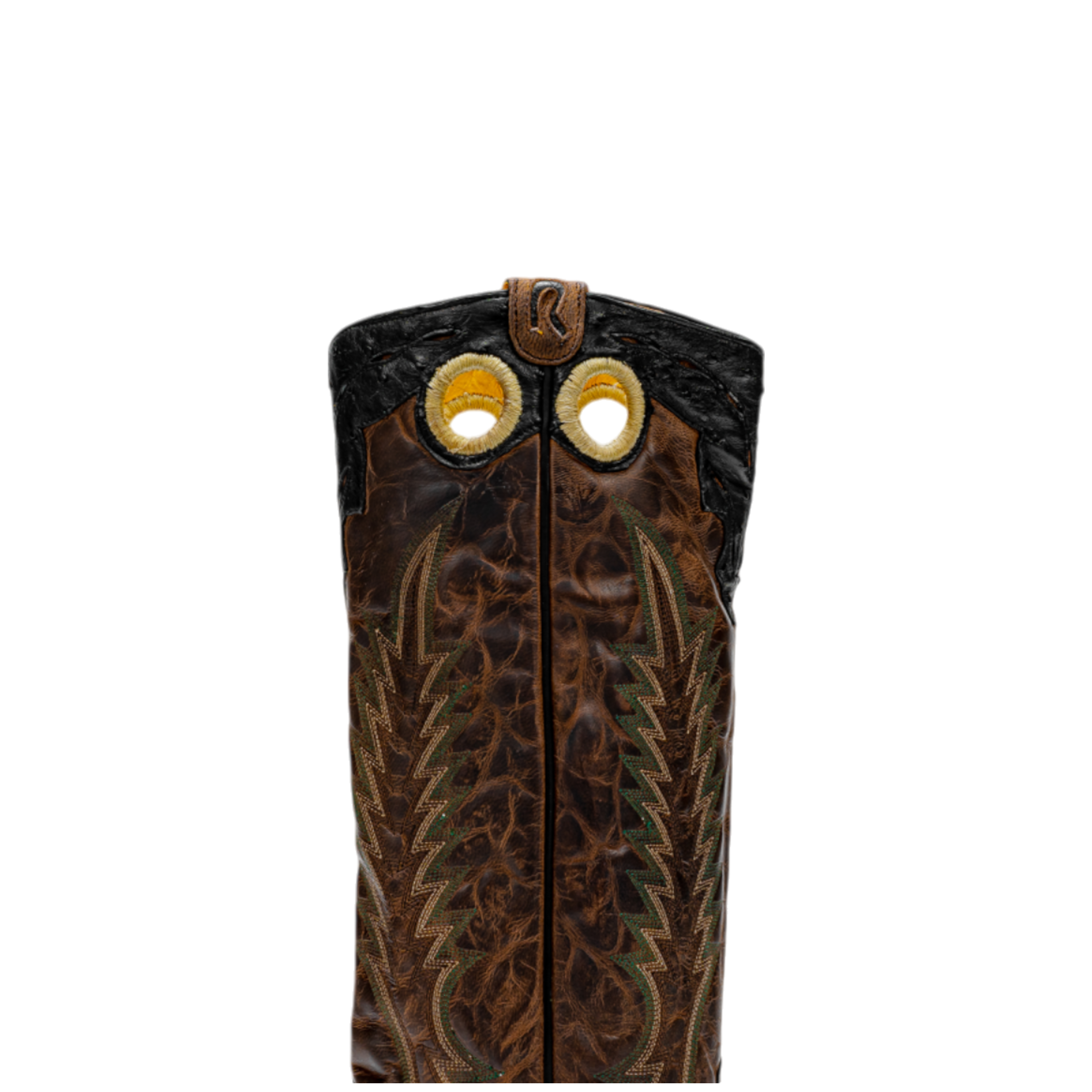 Rod Patrick RPM602 BLACK FULL QUILL OSTRICH (EE)