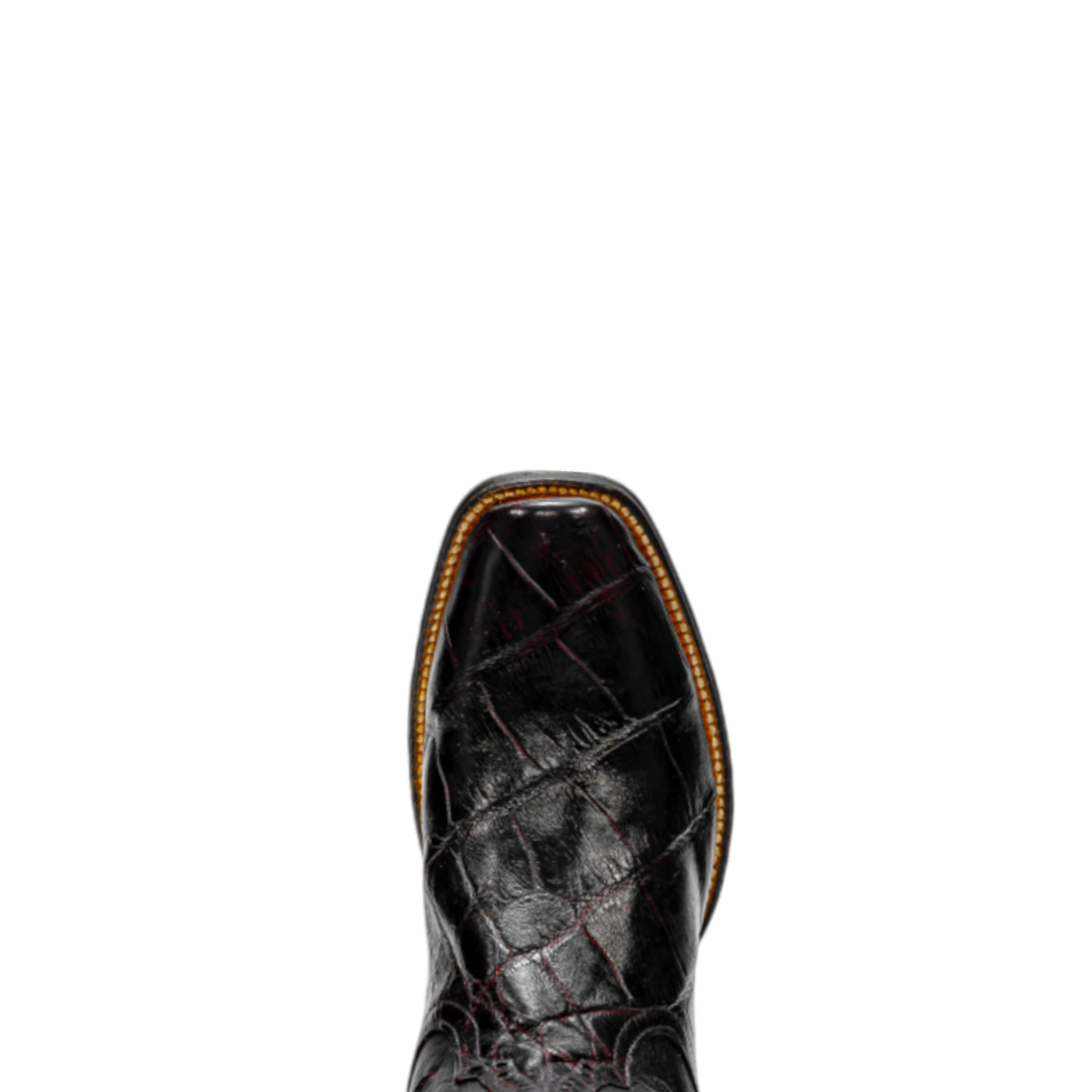 Rod Patrick RPM191 BLACK CHERRY WILD AMERICAN ALLIGATOR BIAS CUT (B)