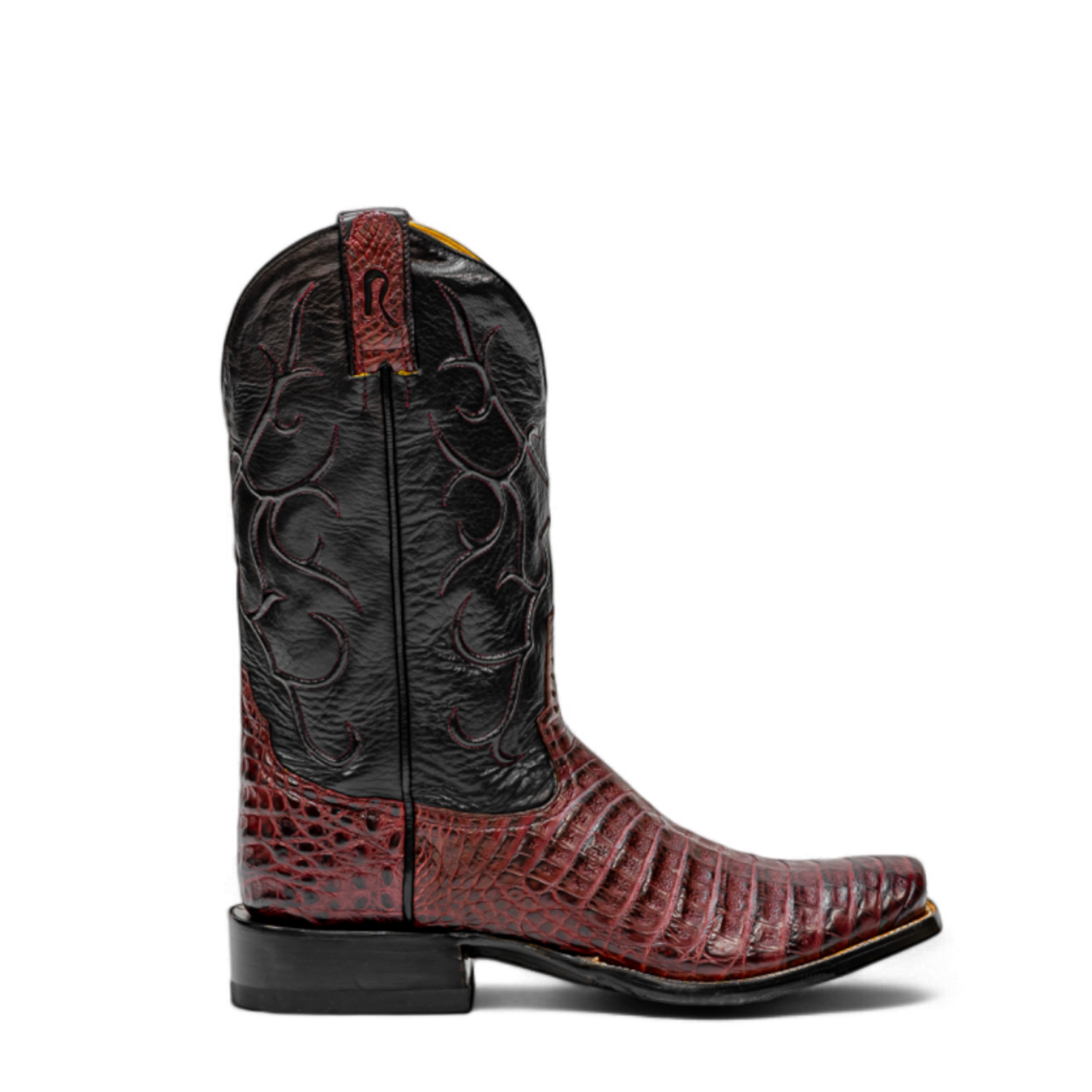 ROD PATRICK 19845 BORDEAUX BELLY CAIMAN (A)