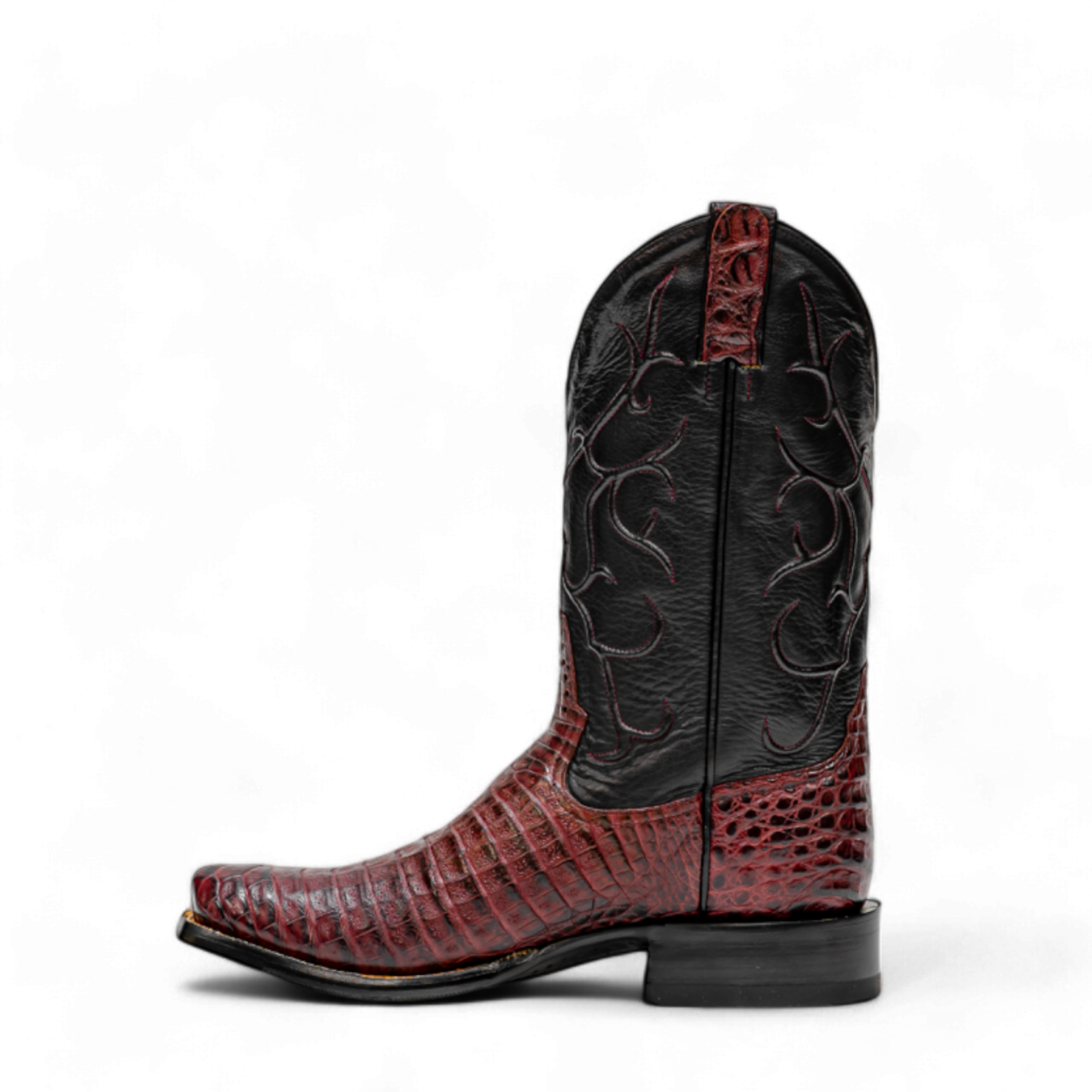 ROD PATRICK 19845 BORDEAUX BELLY CAIMAN (A)