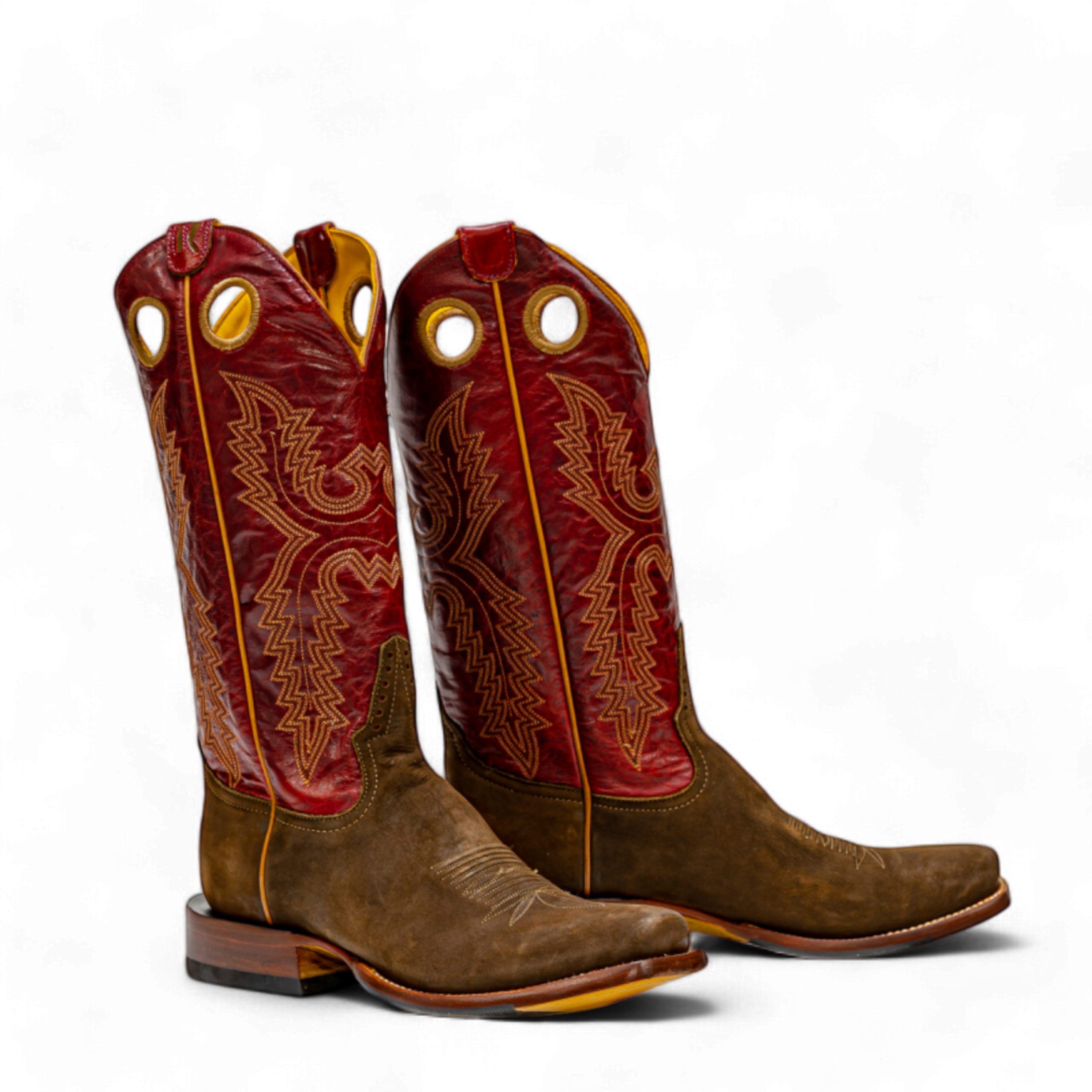 ROD PATRICK 19709 NUBUCK CHOCOLATE (AAA)