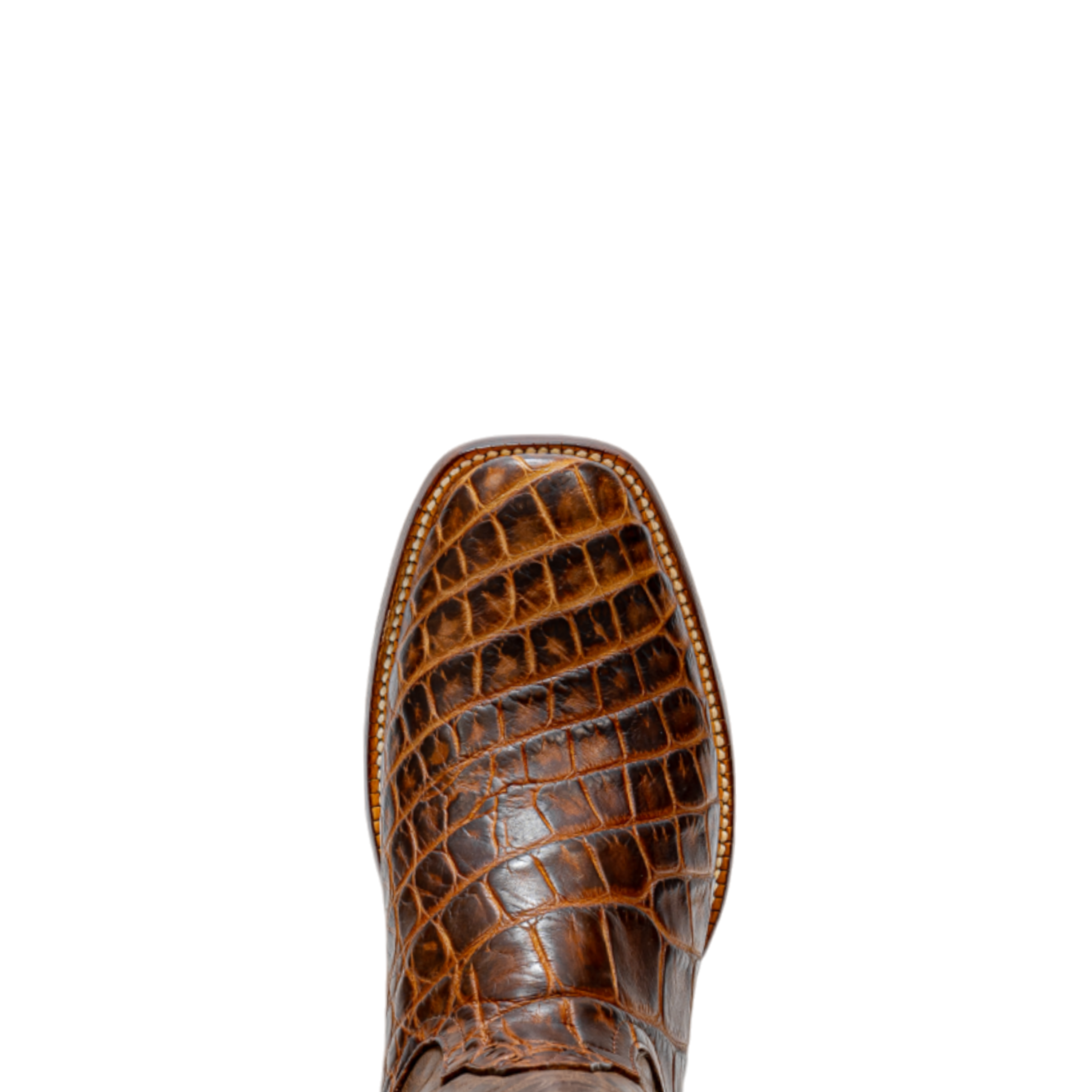 ROD PATRICK 19831 BOURBON SEMI MATTE WILD AMERICAN ALLIGATOR (B)