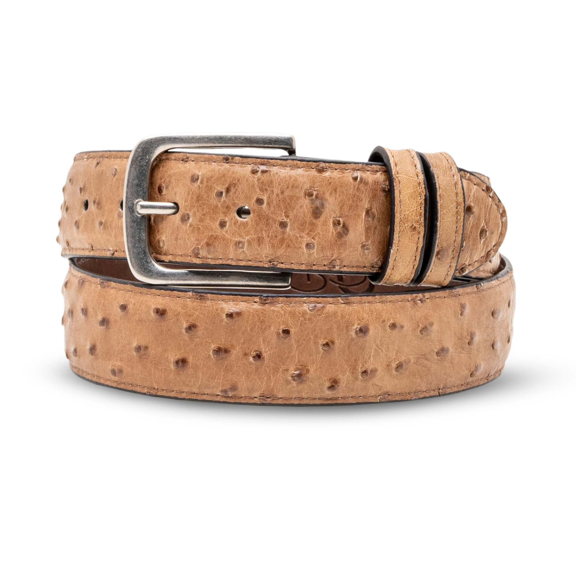 Belt 1.5 Straight - Mad Dog Saddle Full Quill Ostrich