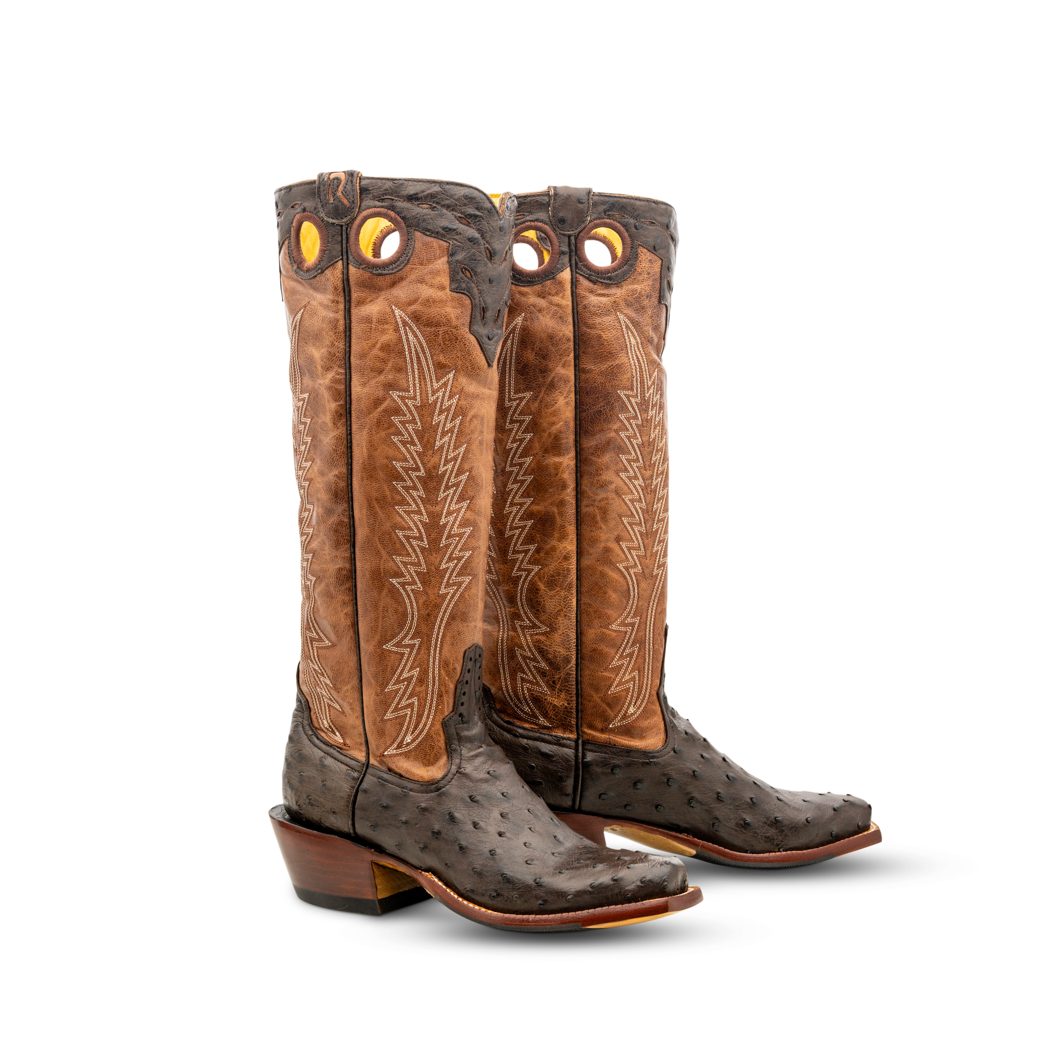 ROD PATRICK RPM479 NICOTINE FULL QUILL OSTRICH (A)