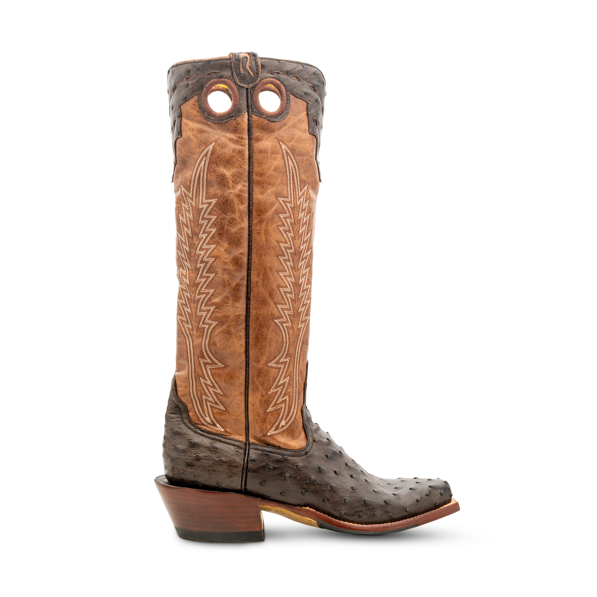 ROD PATRICK RPM479 NICOTINE FULL QUILL OSTRICH (A)