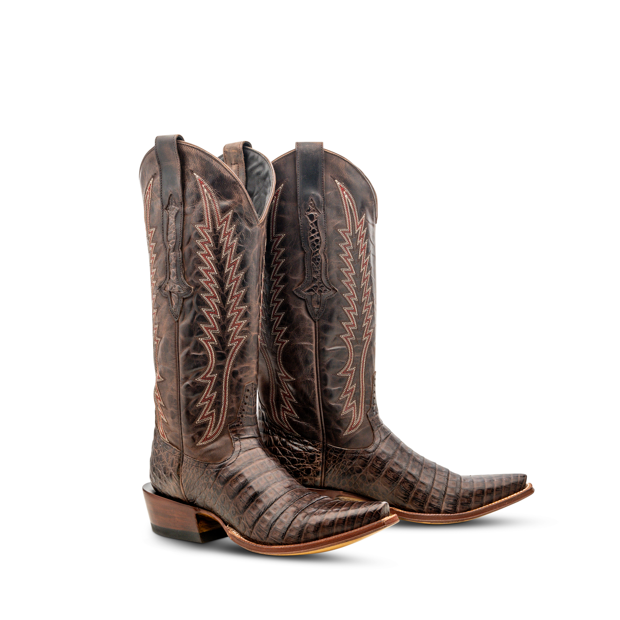 ROD PATRICK RPM475 NICOTINE FUSCUS CROCODILE BELLY (C)