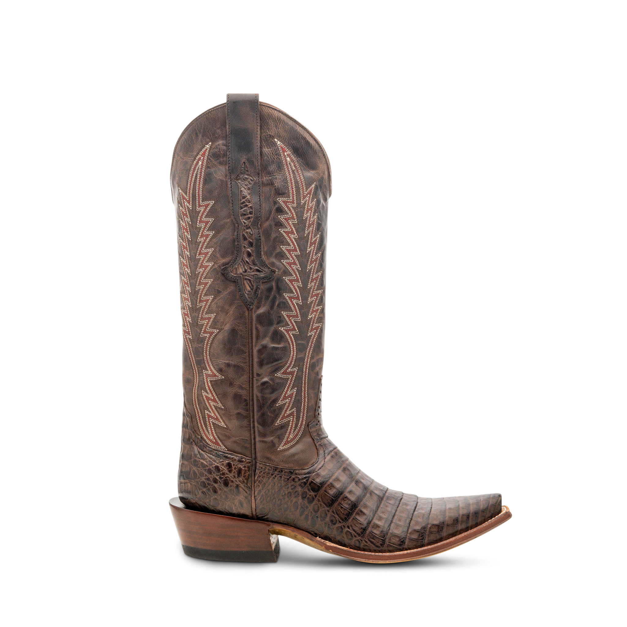 ROD PATRICK RPM475 NICOTINE FUSCUS CROCODILE BELLY (C)