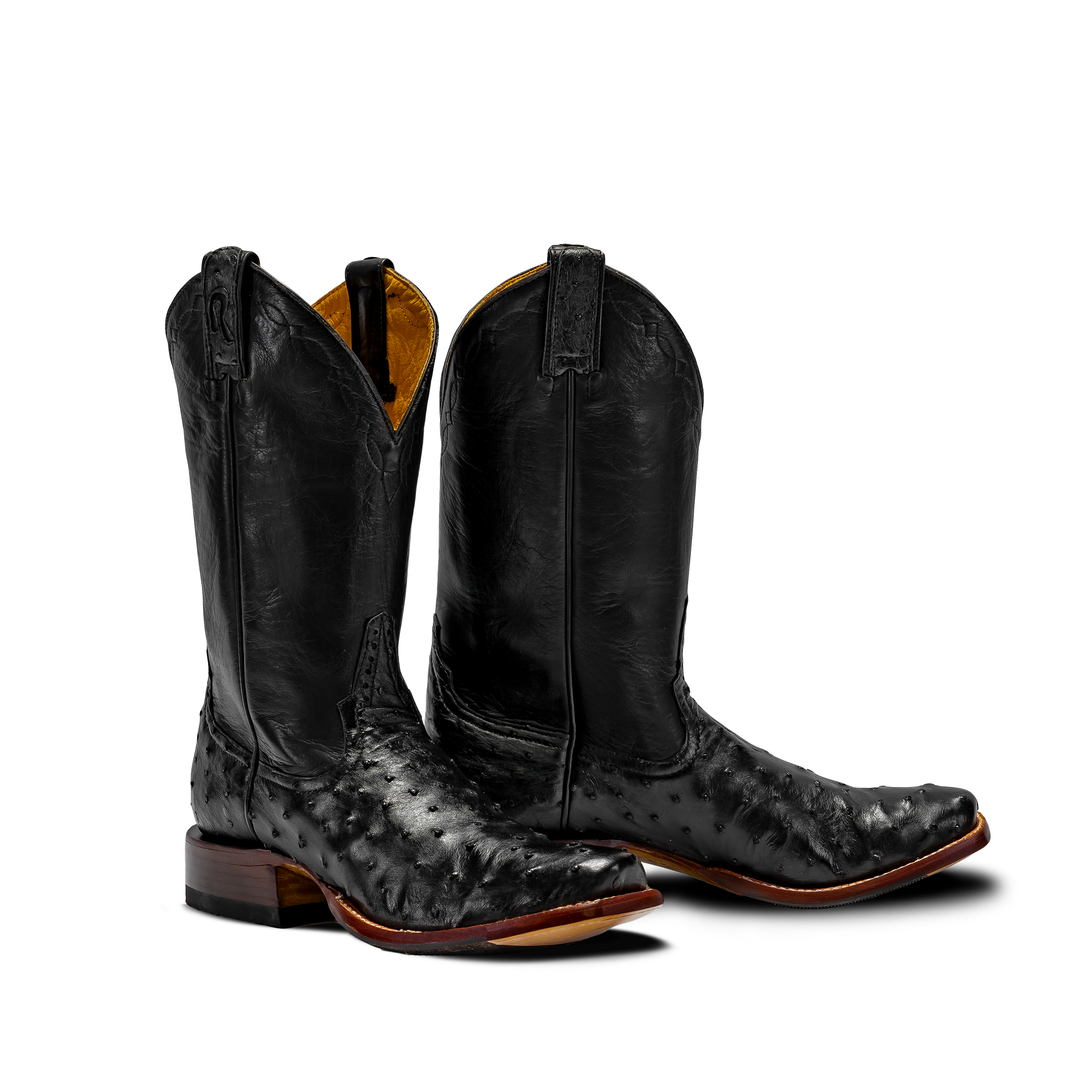 Rod Patrick RPM141 BLACK FULL QUILL OSTRICH (AAAAA)