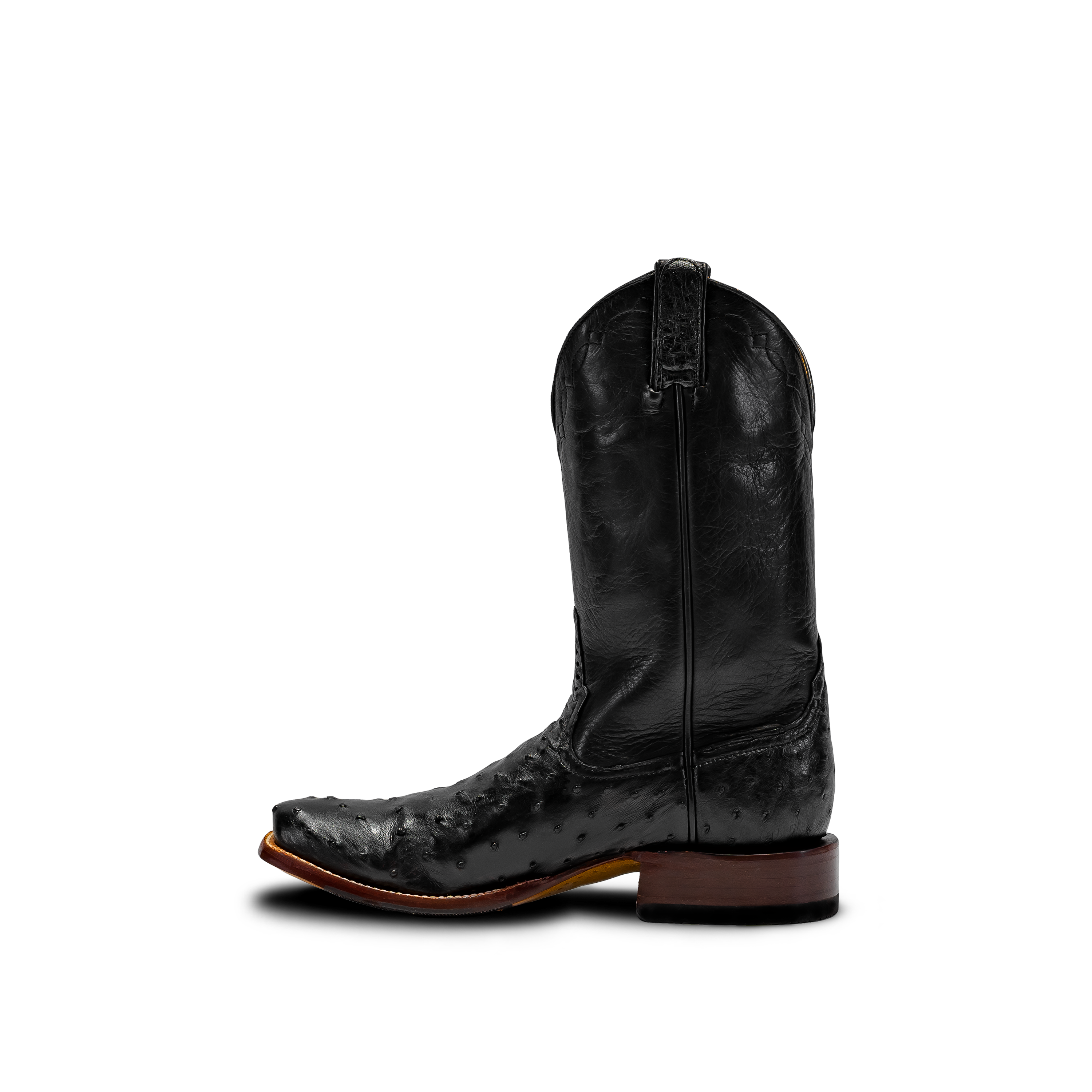 Rod Patrick RPM141 BLACK FULL QUILL OSTRICH (AAAAA)