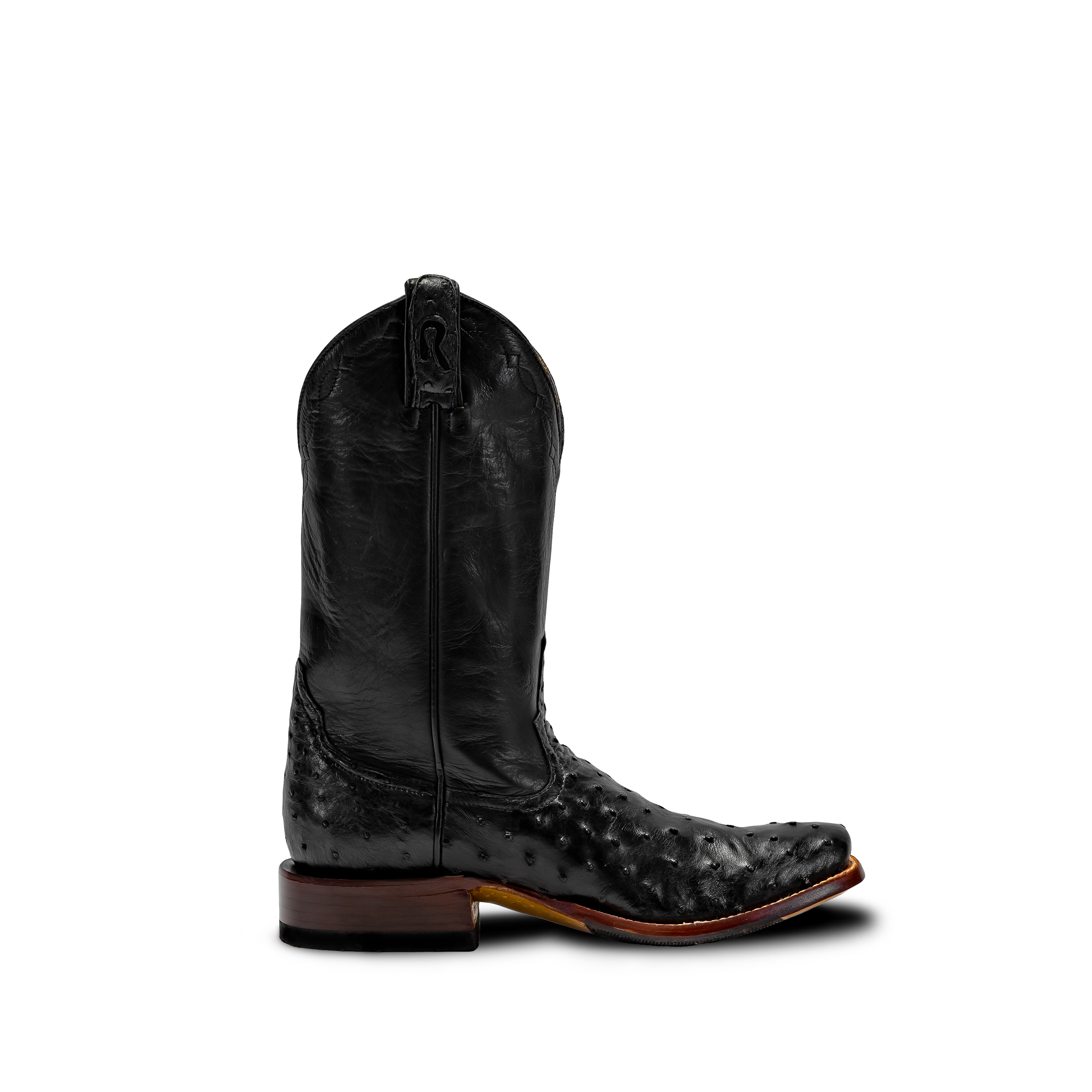 Rod Patrick RPM141 BLACK FULL QUILL OSTRICH (AAAAA)