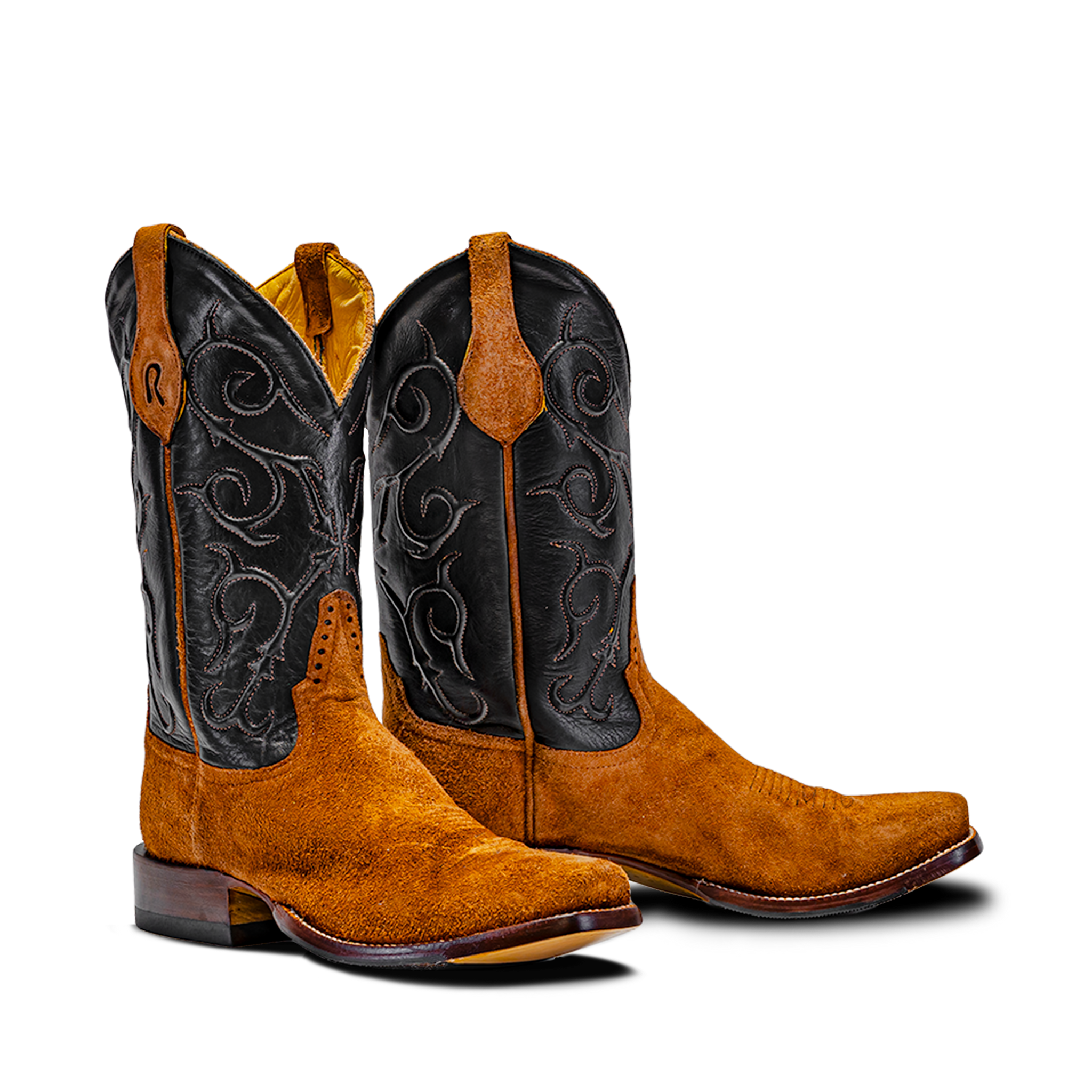 Rod Patrick RPM152 COGNAC CAYUSE ROUGHOUT (D)