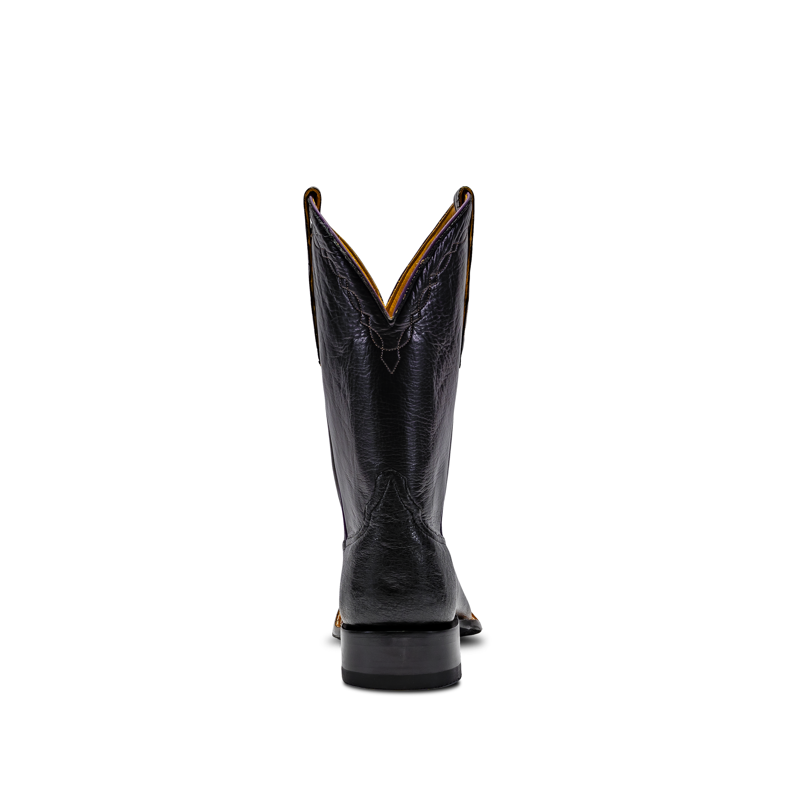 Rod Patrick RPM222 BLACK SMOOTH OSTRICH (D)