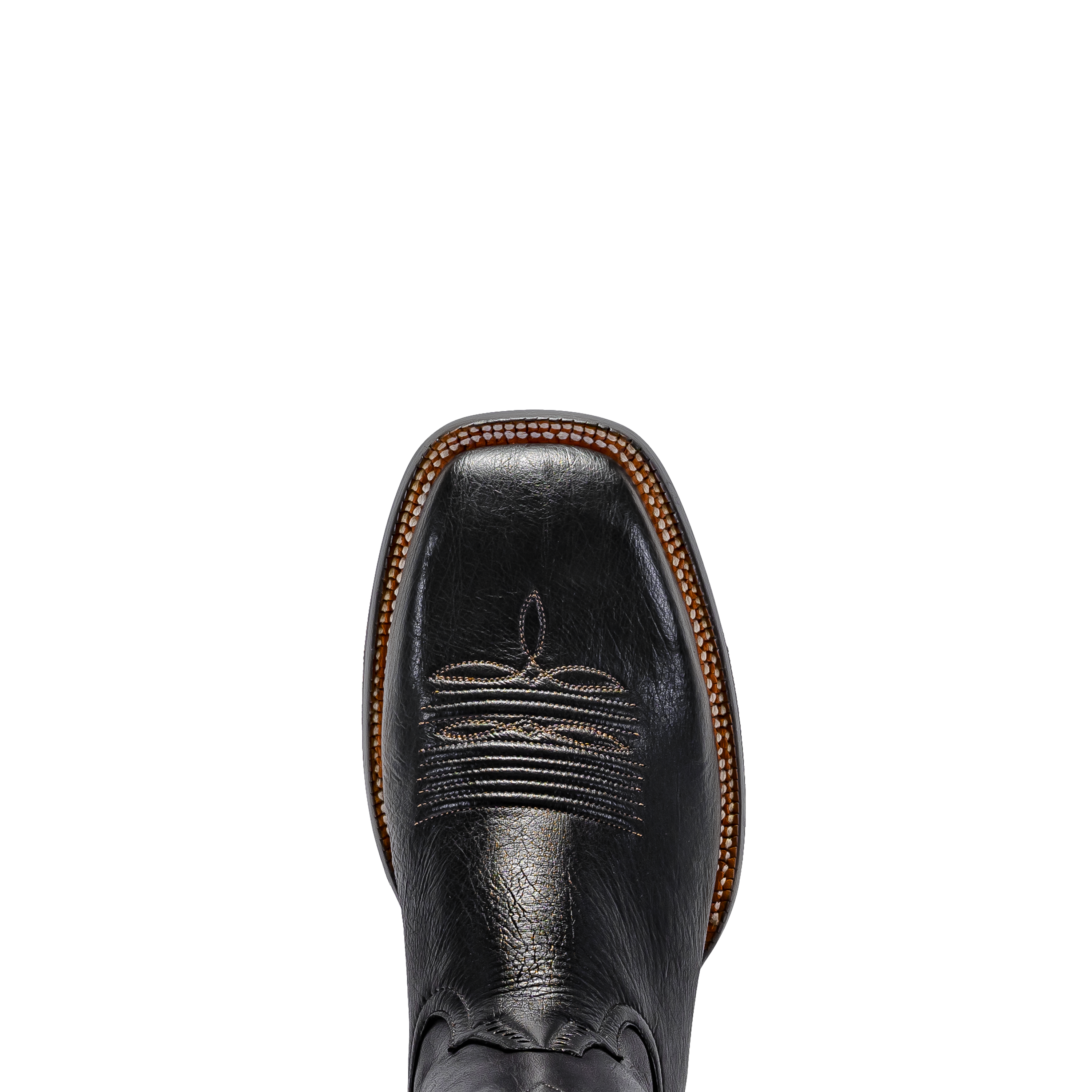 Rod Patrick RPM222 BLACK SMOOTH OSTRICH (D)