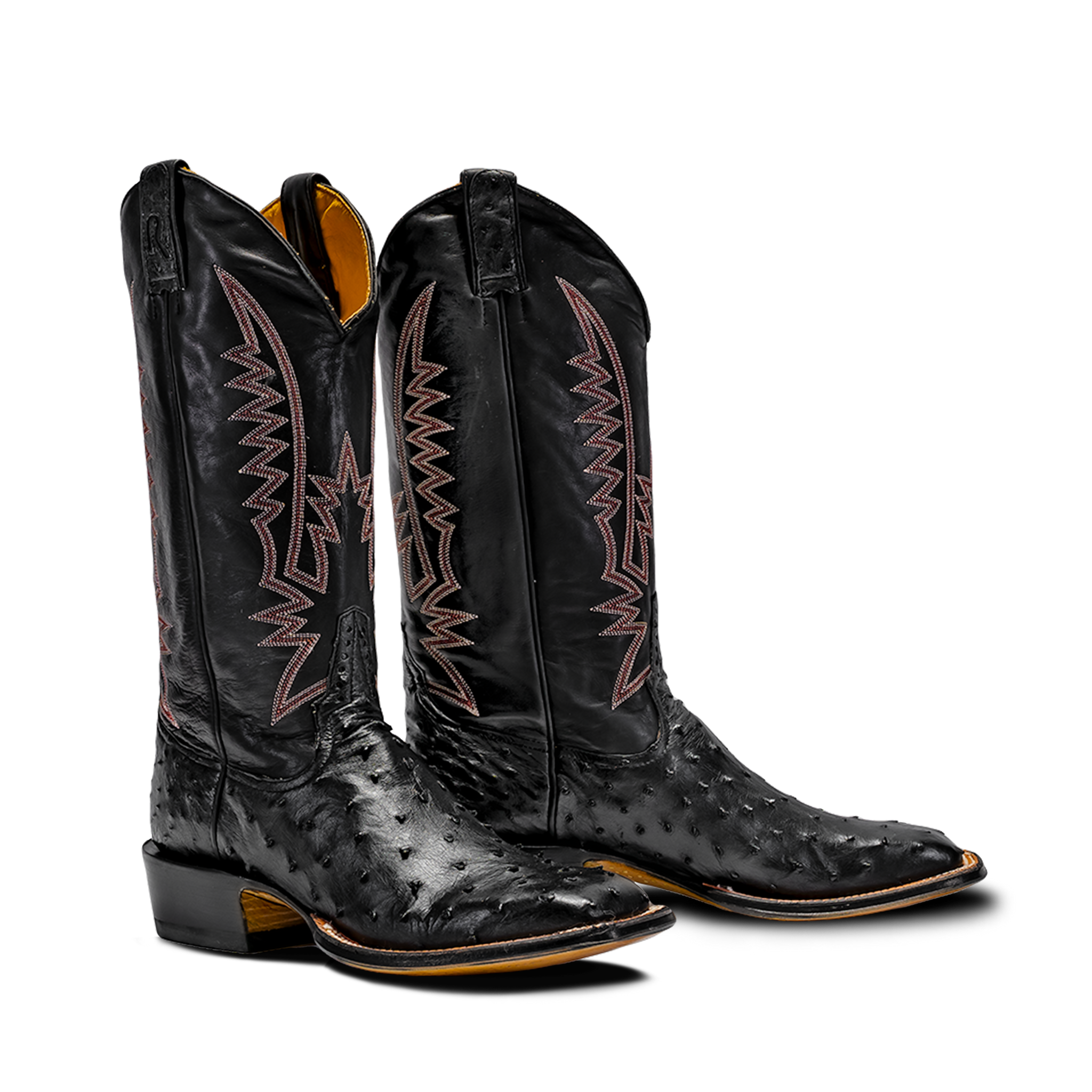 Rod Patrick RPM275 BLACK CC FULL QUILL OSTRICH (D)