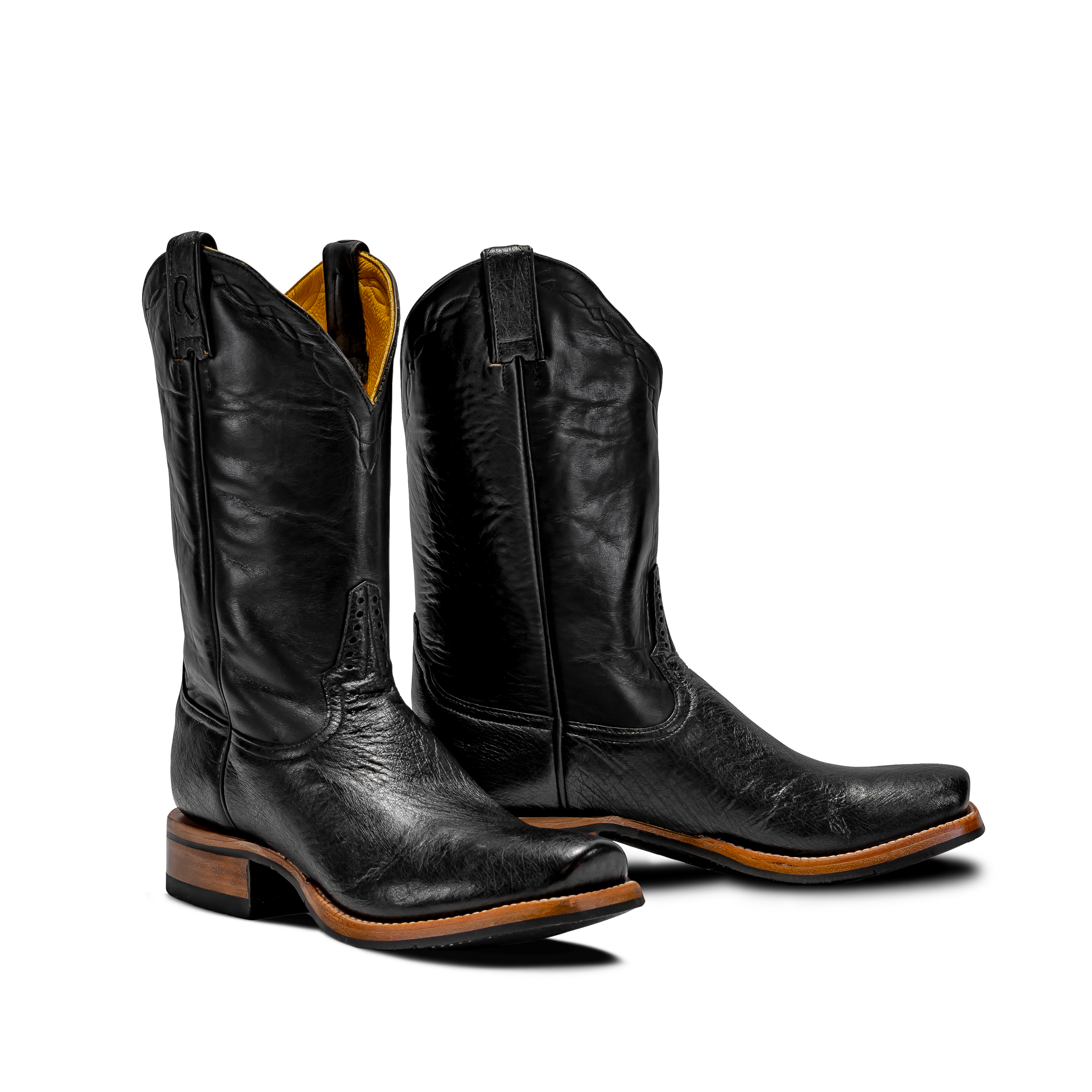 Rod Patrick RPM280 BLACK SMOOTH OSTRICH (AA)