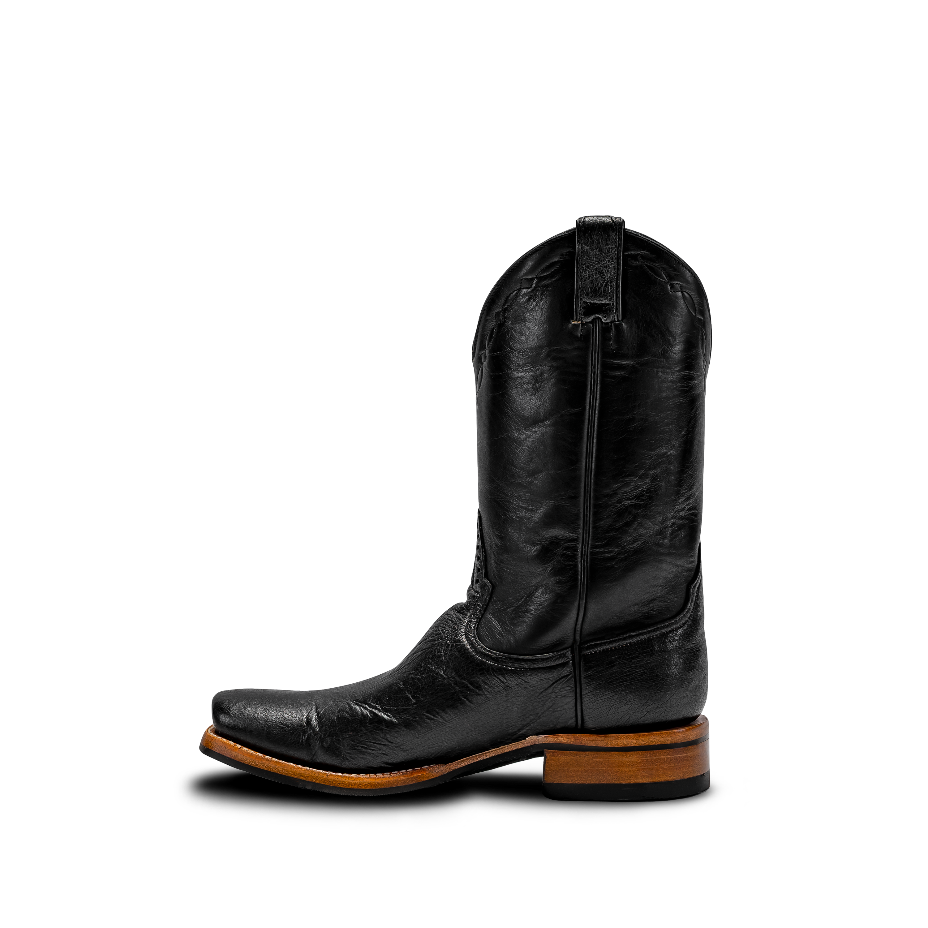 Rod Patrick RPM280 BLACK SMOOTH OSTRICH (AA)