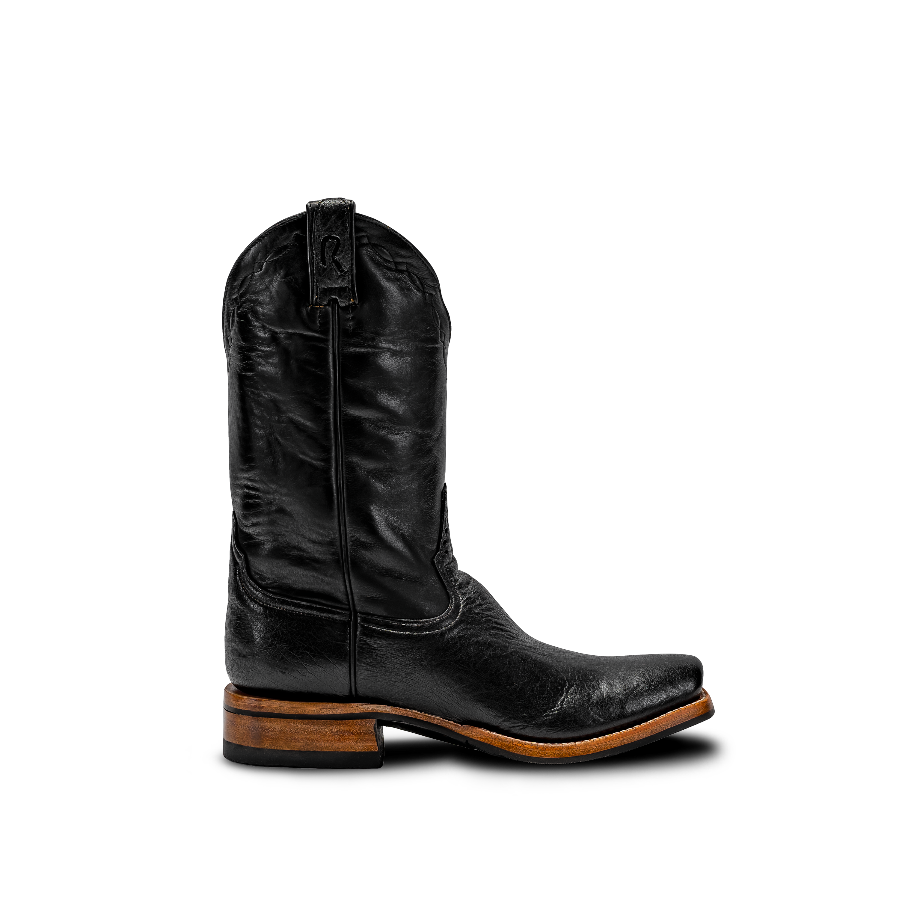 Rod Patrick RPM280 BLACK SMOOTH OSTRICH (AA)