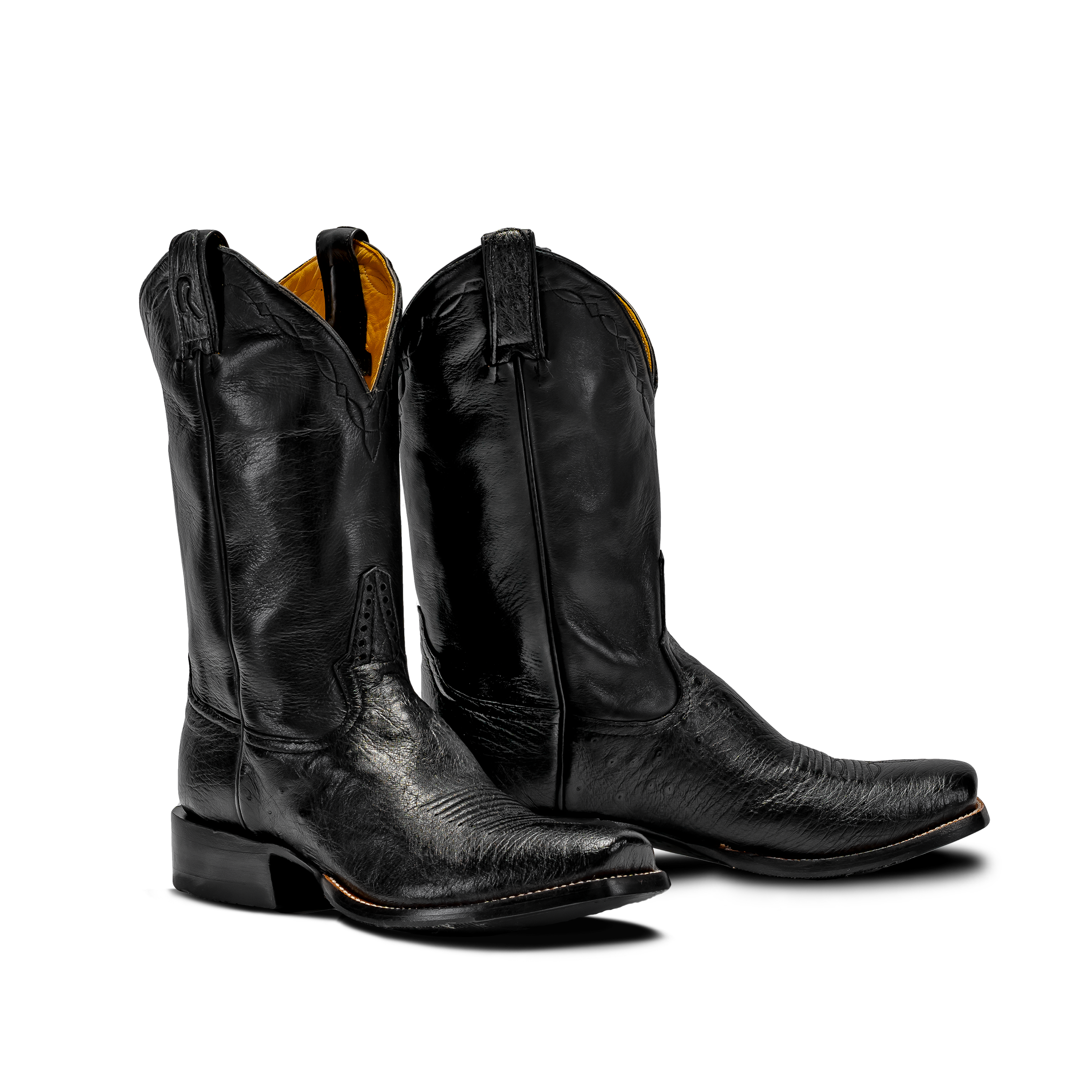 Rod Patrick RPM505 Black Smooth Ostrich (E)