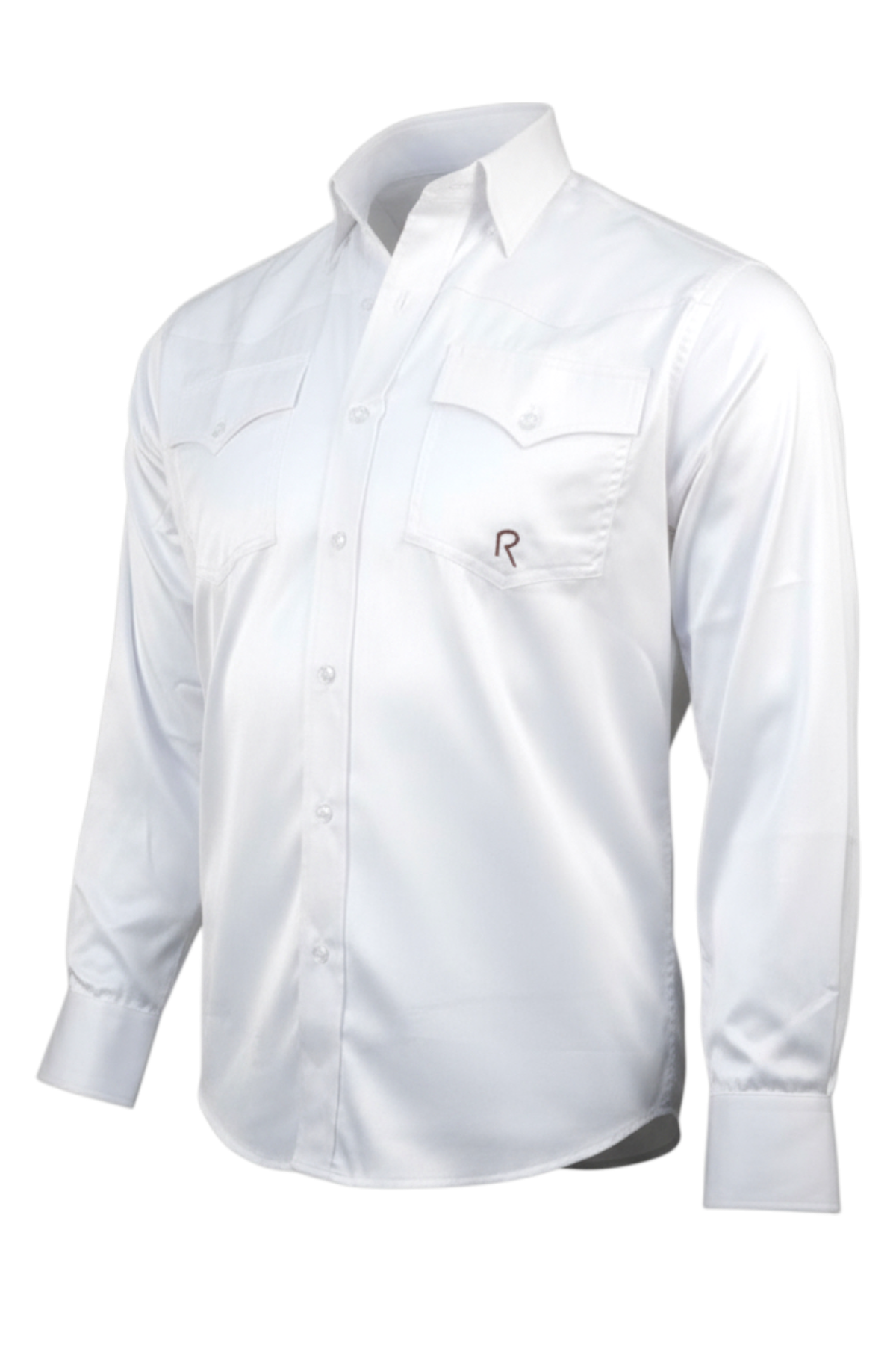 white cowboy dress shirt Rod Patrick Dress Shirt