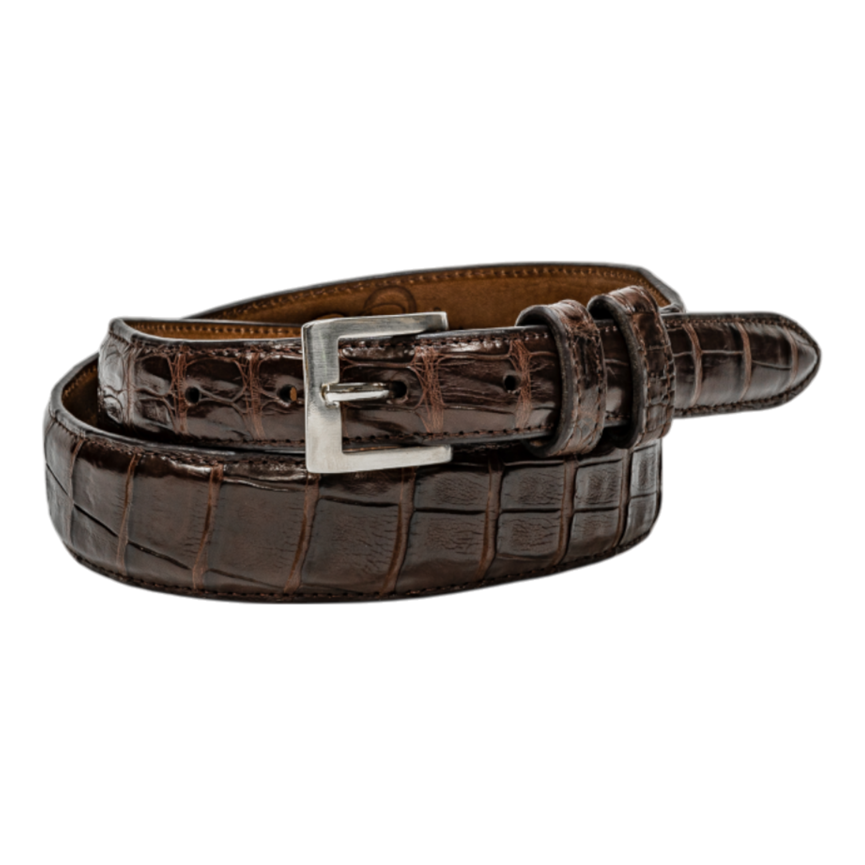 Belt 1.25 Taper - Brown Caiman