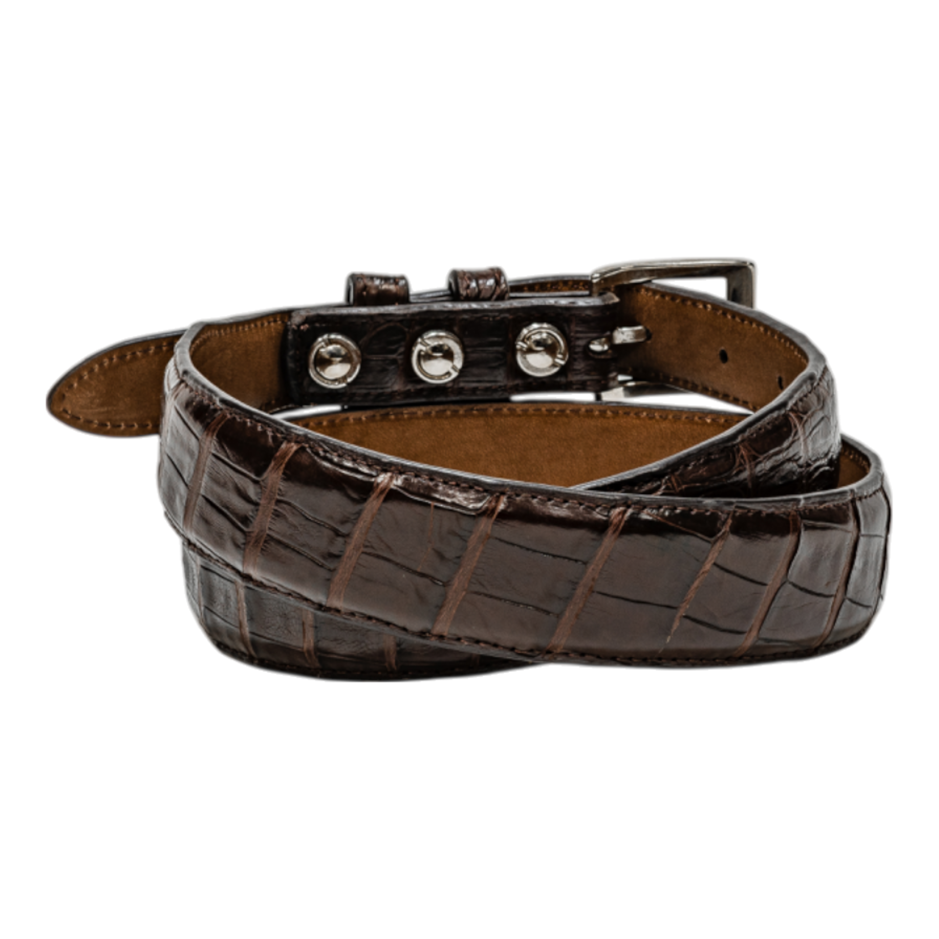 Belt 1.25 Taper - Brown Caiman