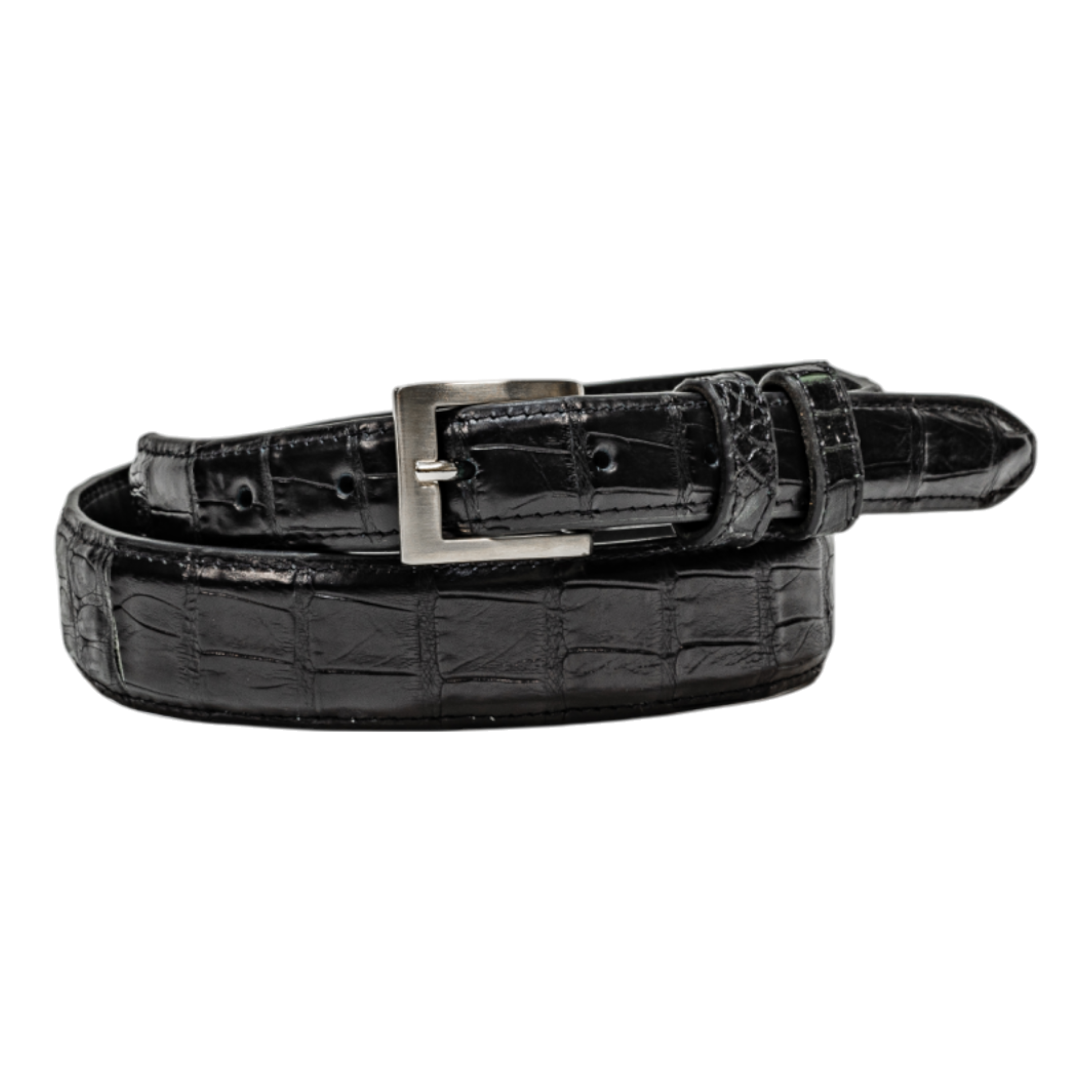 Belt 1.25 Taper - Black Fuscus Caiman