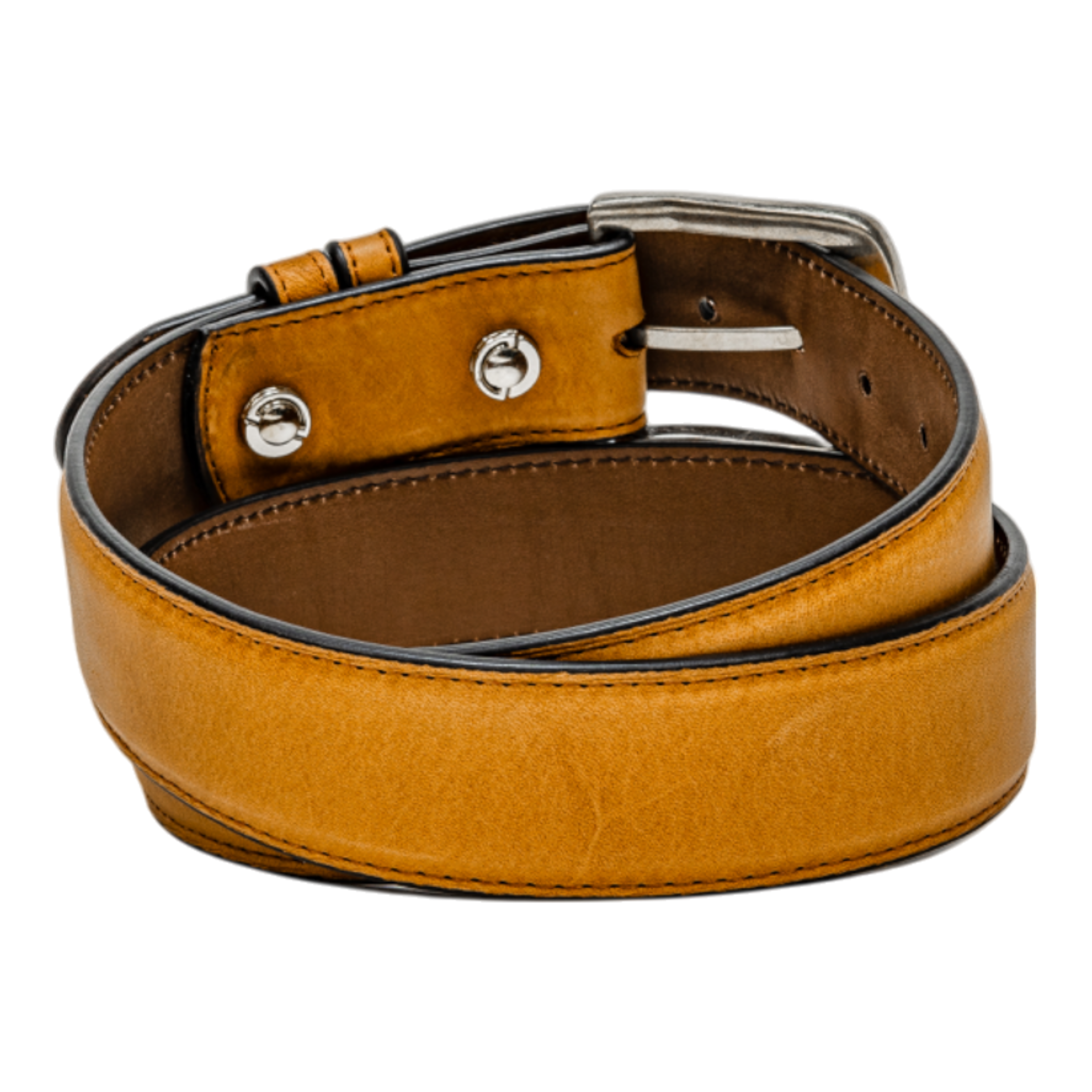 Belt 1.5 Straight - Cognac Cayuse