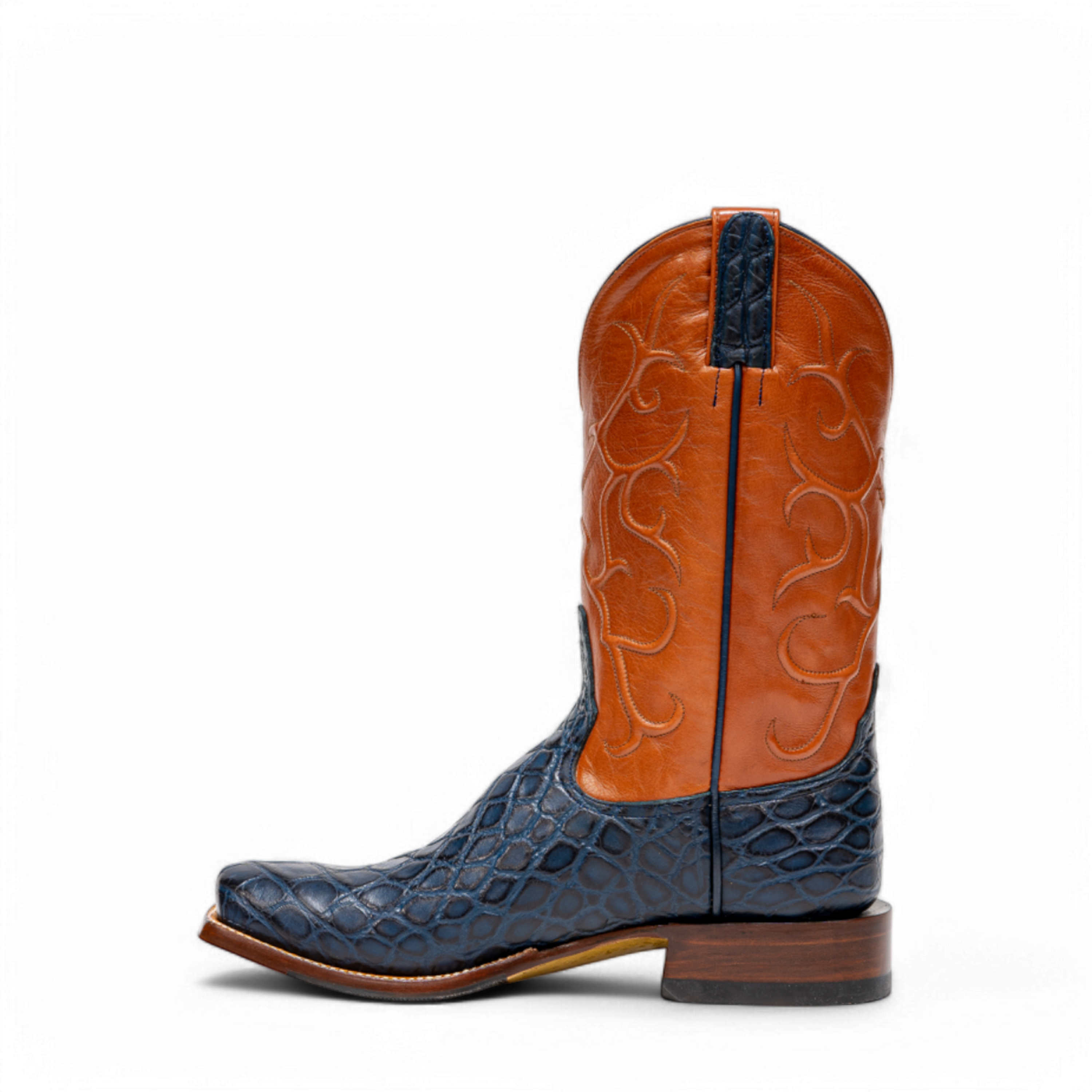 RPM703 AMERICAN ALLIGATOR AZUL MASSAIN (B)