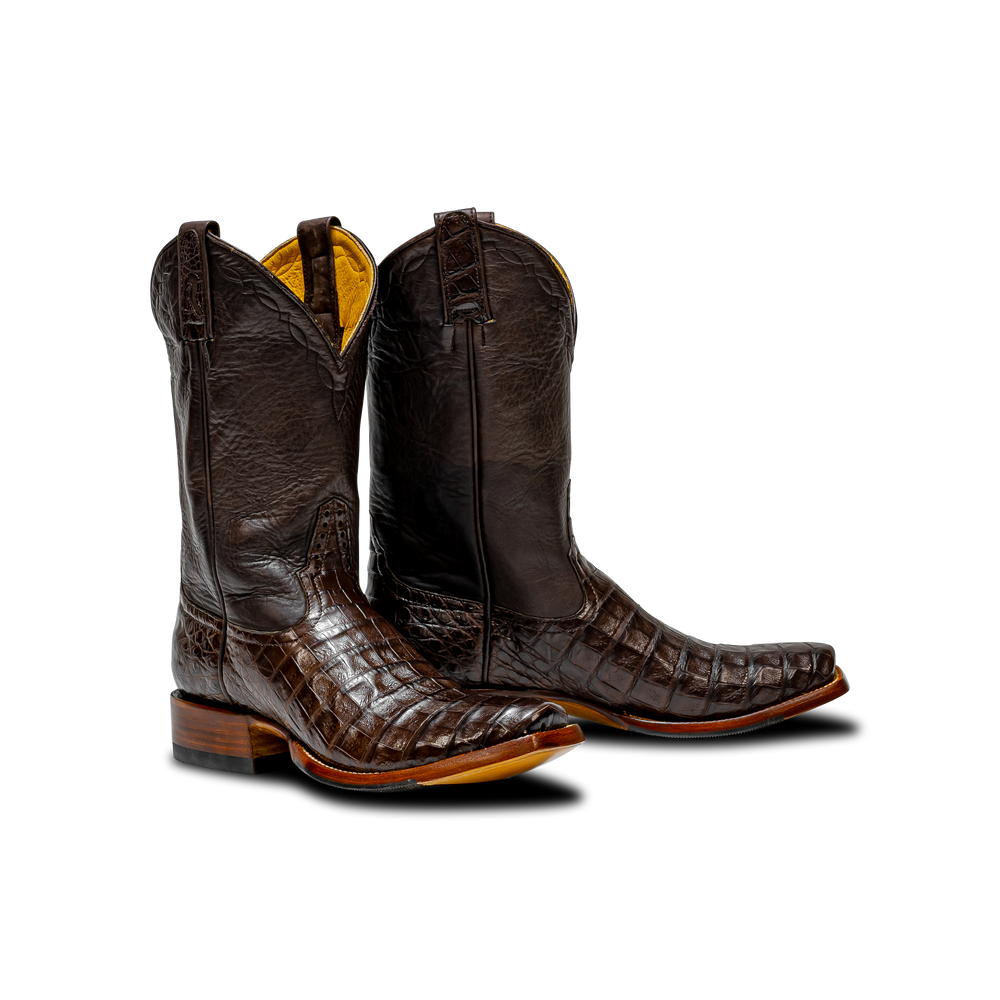Rod Patrick RPM139 CHOCOLATE CAIMAN BELLY (A)
