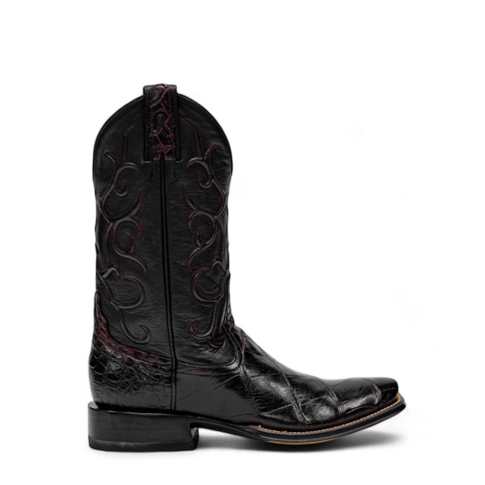Rod Patrick RPM191 BLACK CHERRY WILD AMERICAN ALLIGATOR BIAS CUT (B)