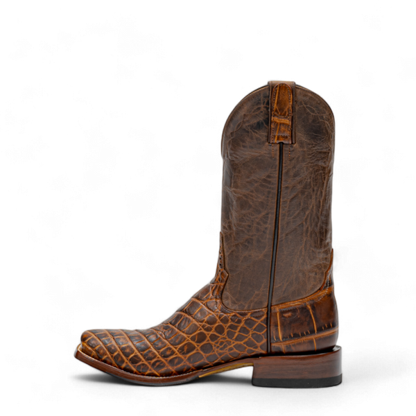 ROD PATRICK 19831 BOURBON SEMI MATTE WILD AMERICAN ALLIGATOR (D)