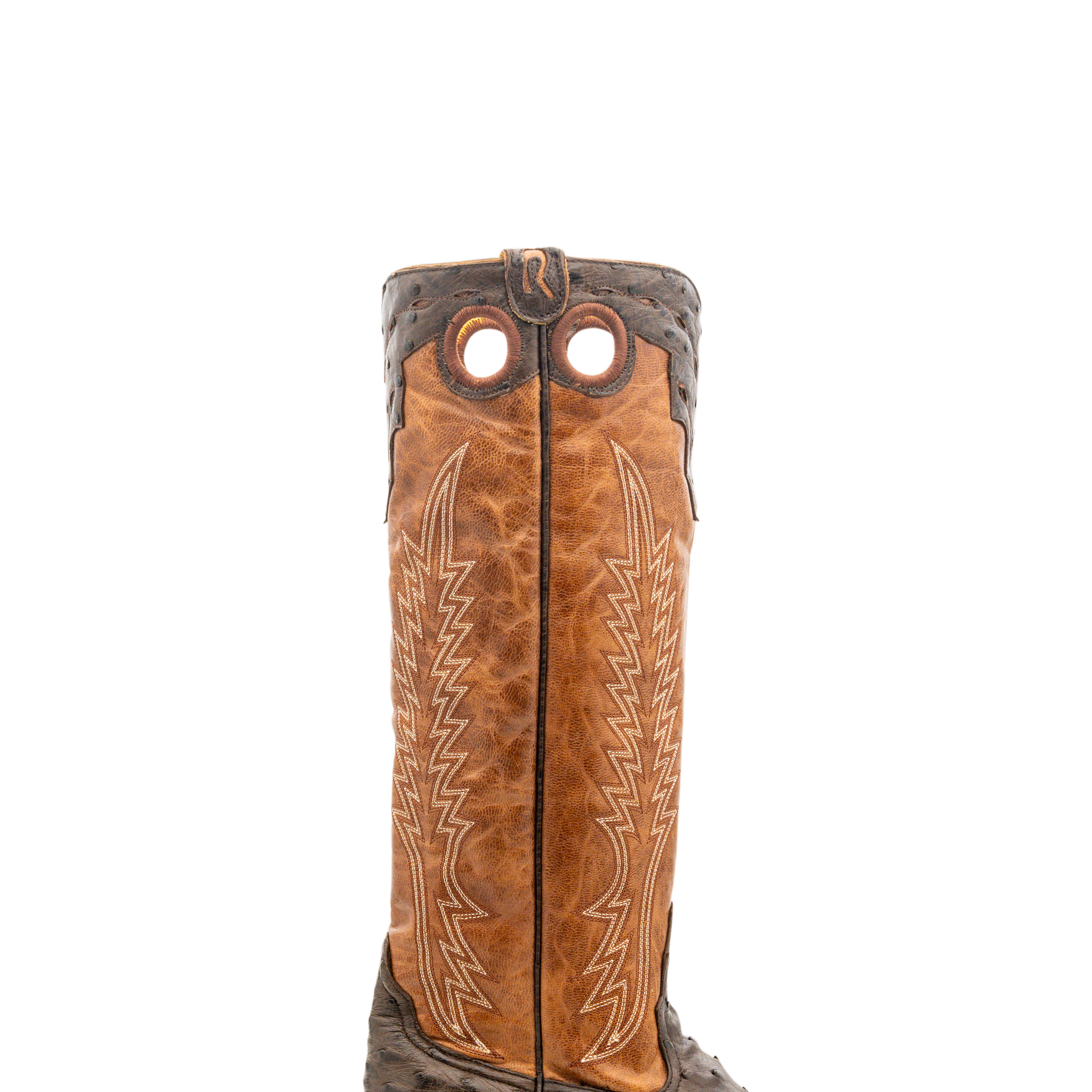 ROD PATRICK RPM479 NICOTINE FULL QUILL OSTRICH (A)