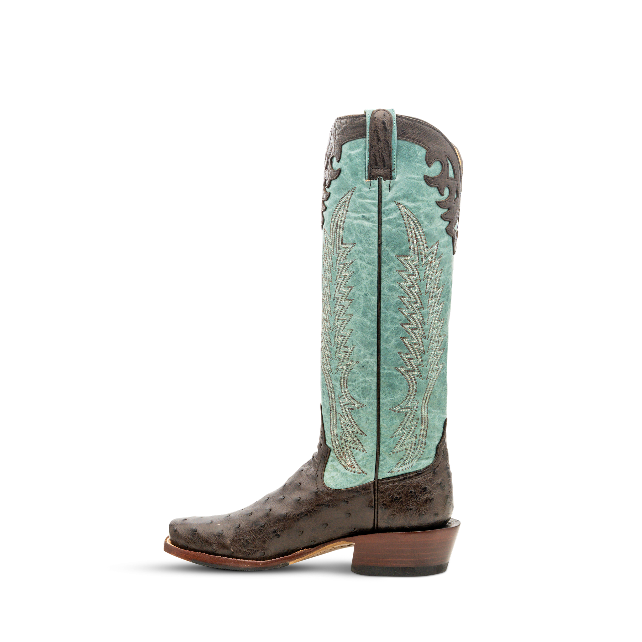 ROD PATRICK RPM474 NICOTINE FULL QUILL OSTRICH (A)