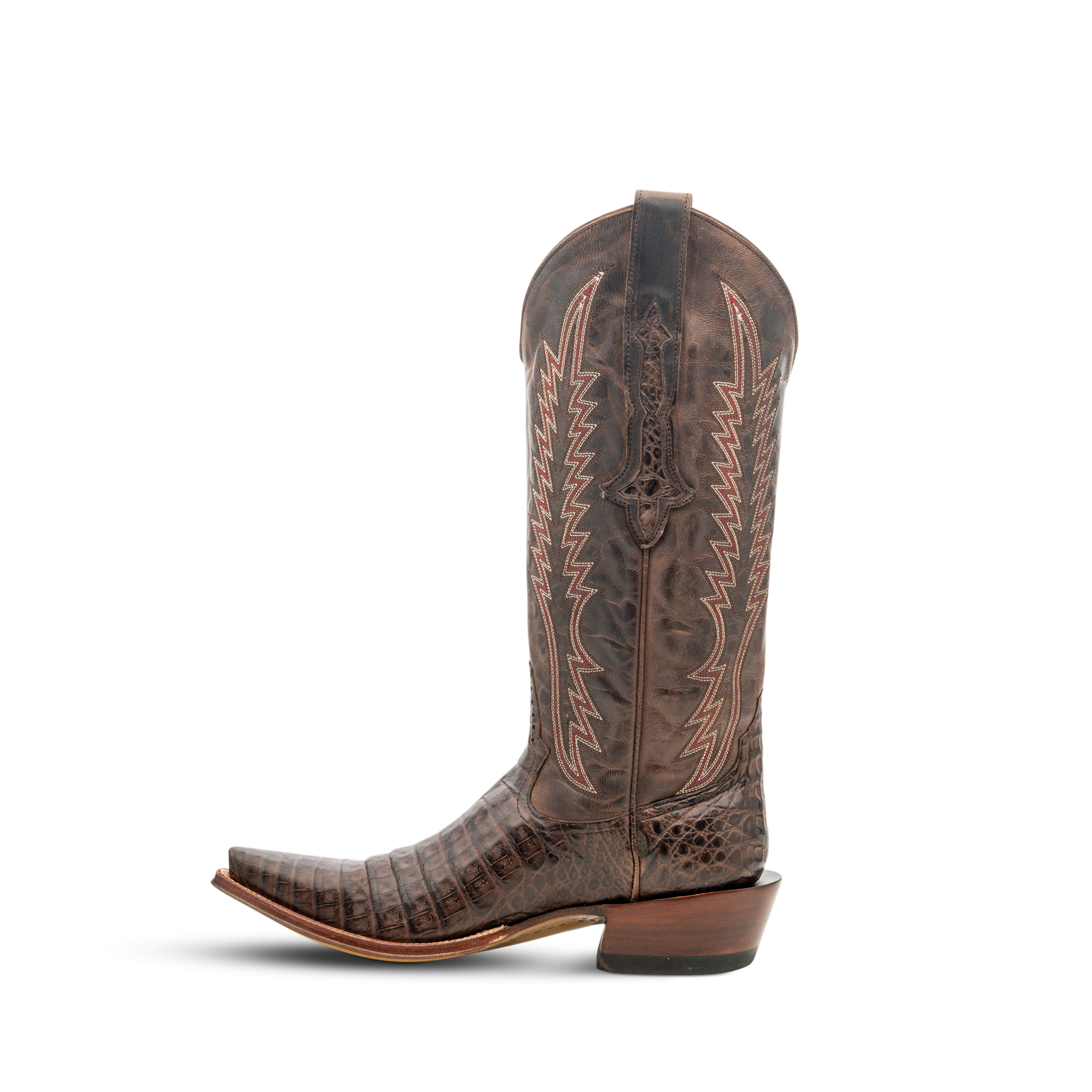 ROD PATRICK RPM475 NICOTINE FUSCUS CROCODILE BELLY (C)