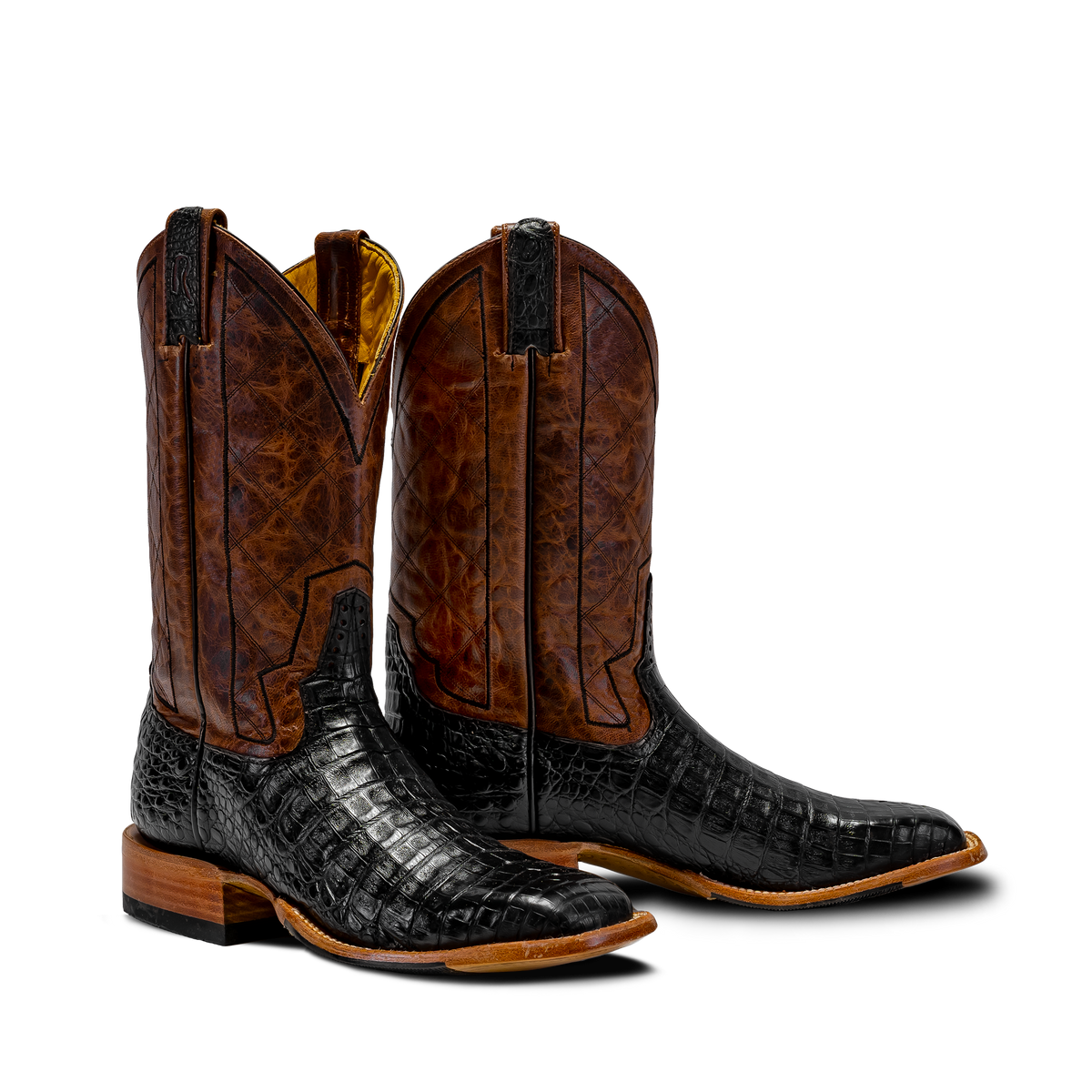 Rod Patrick RPM114 BLACK CAIMAN BELLY (D)