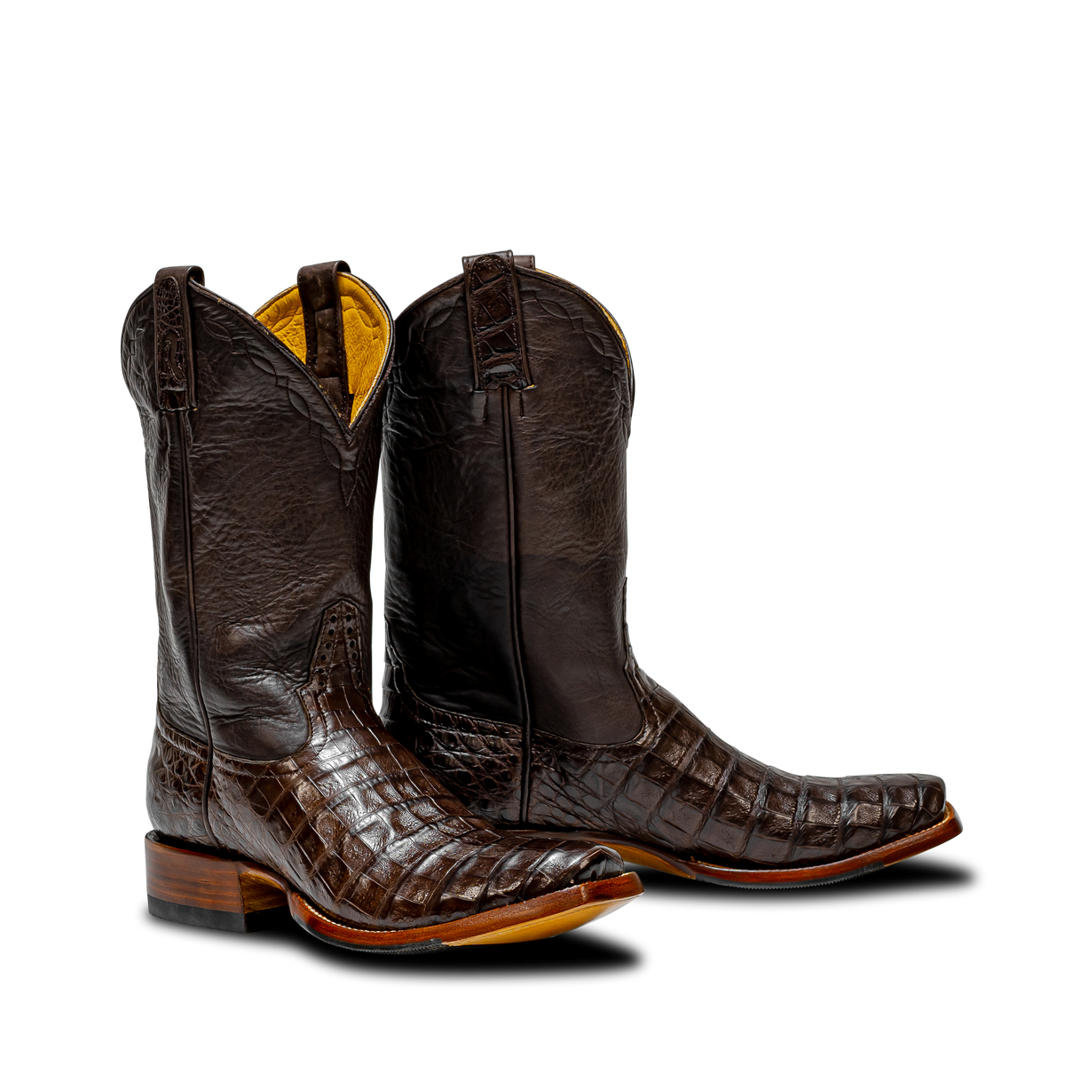 Rod Patrick RPM139 CHOCOLATE CAIMAN BELLY (D)