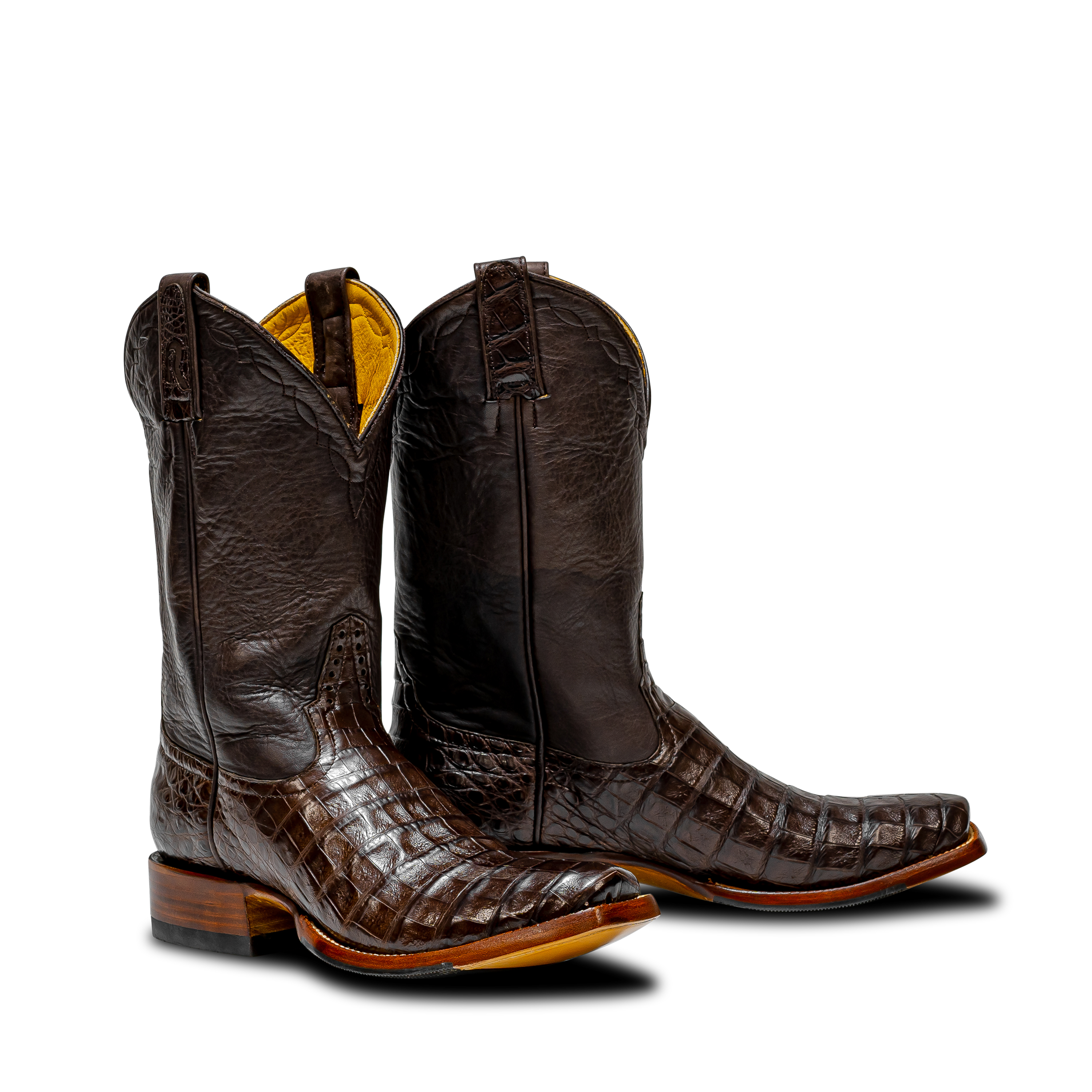 Rod Patrick RPM139 CHOCOLATE CAIMAN BELLY (D)