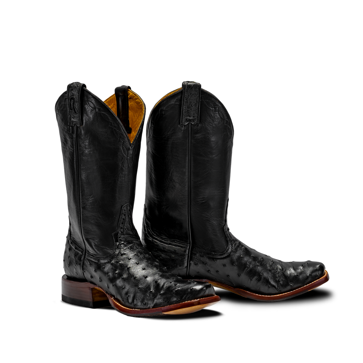 Rod Patrick RPM141 BLACK FULL QUILL OSTRICH (AAAA)