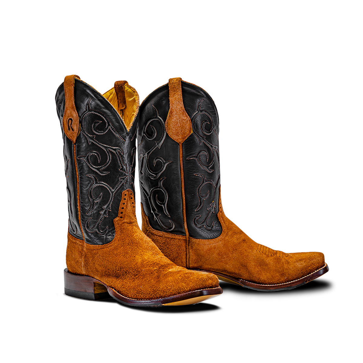 Rod Patrick RPM152 COGNAC CAYUSE ROUGHOUT (AAA)