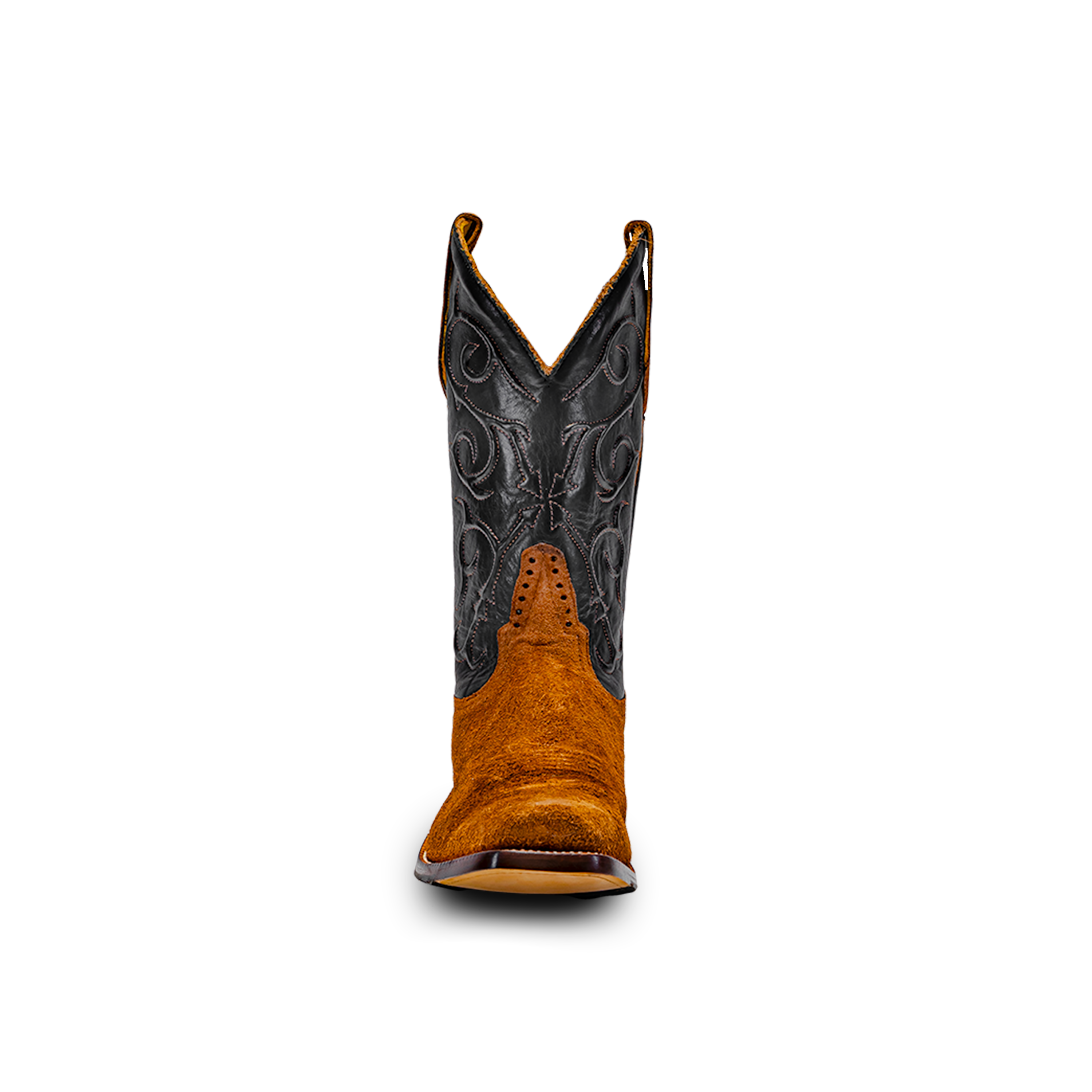 Rod Patrick RPM152 COGNAC CAYUSE ROUGHOUT (D)