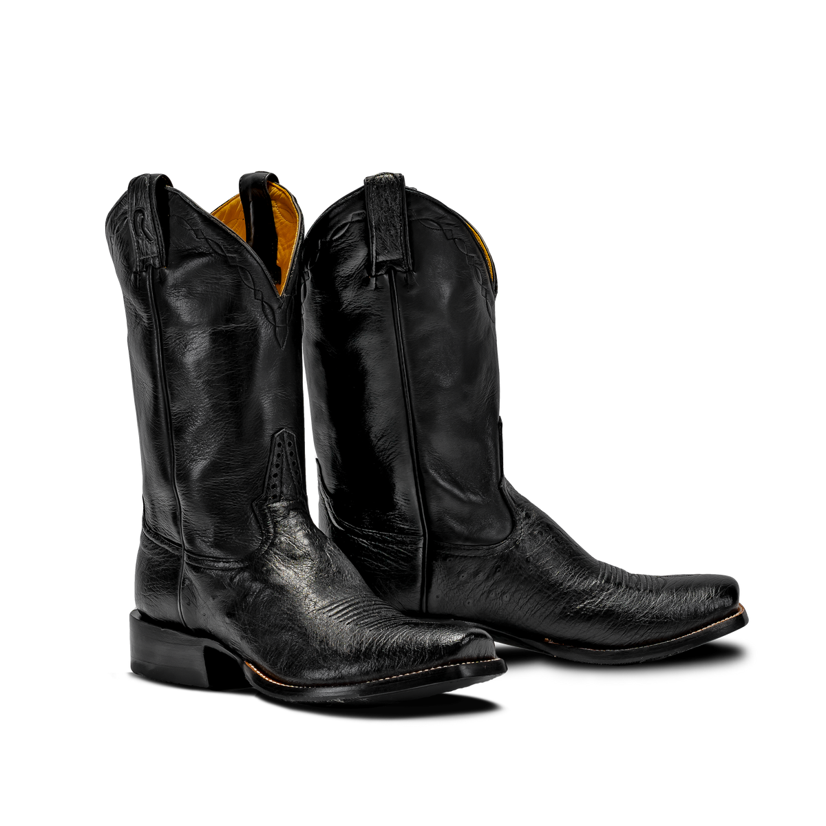 Rod Patrick RPM505 Black Smooth Ostrich (E)