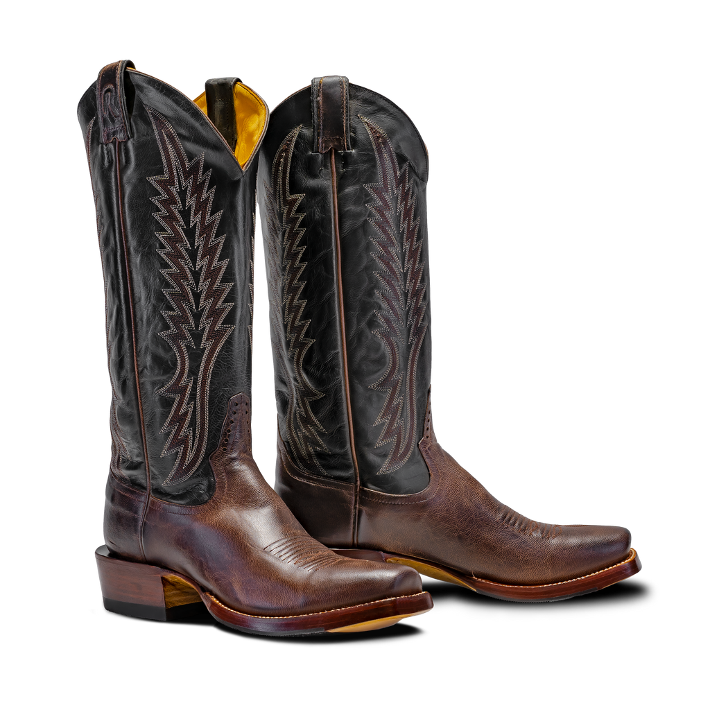27cm 相当Rod Patrick boots Rod Patrick RPM507 Chocolate Mad Dog Goat (D)